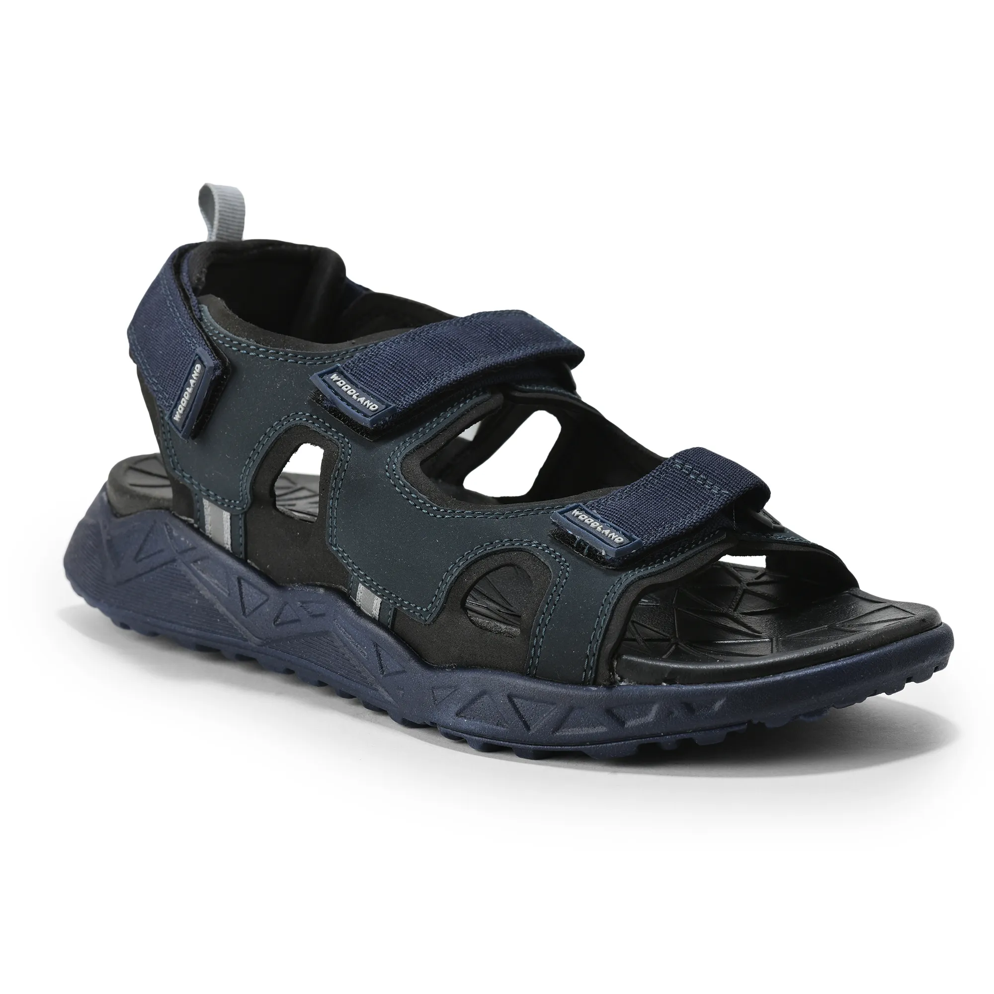 Woodland Men Navy Trailbound Outdoor Sports Sandals - Thumbnail 4
