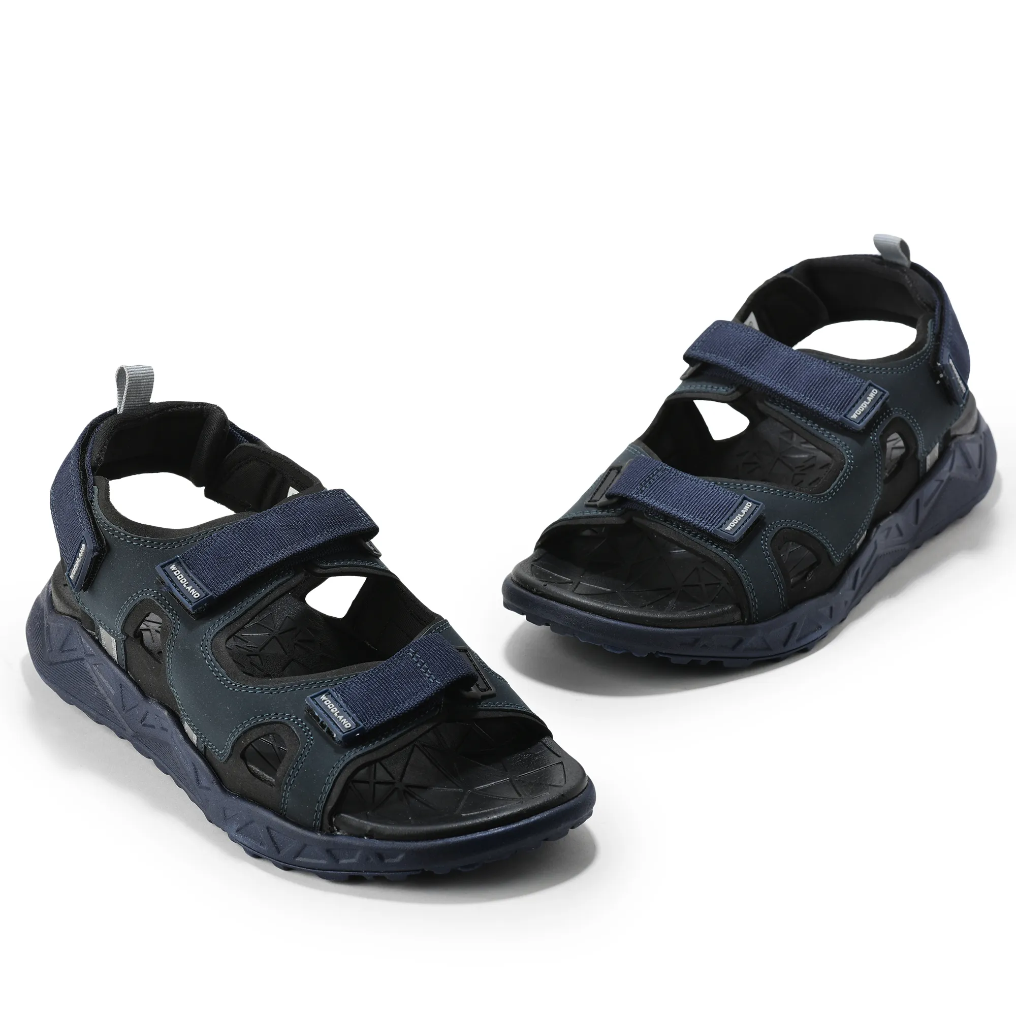 Woodland Men Navy Trailbound Outdoor Sports Sandals - Thumbnail 5