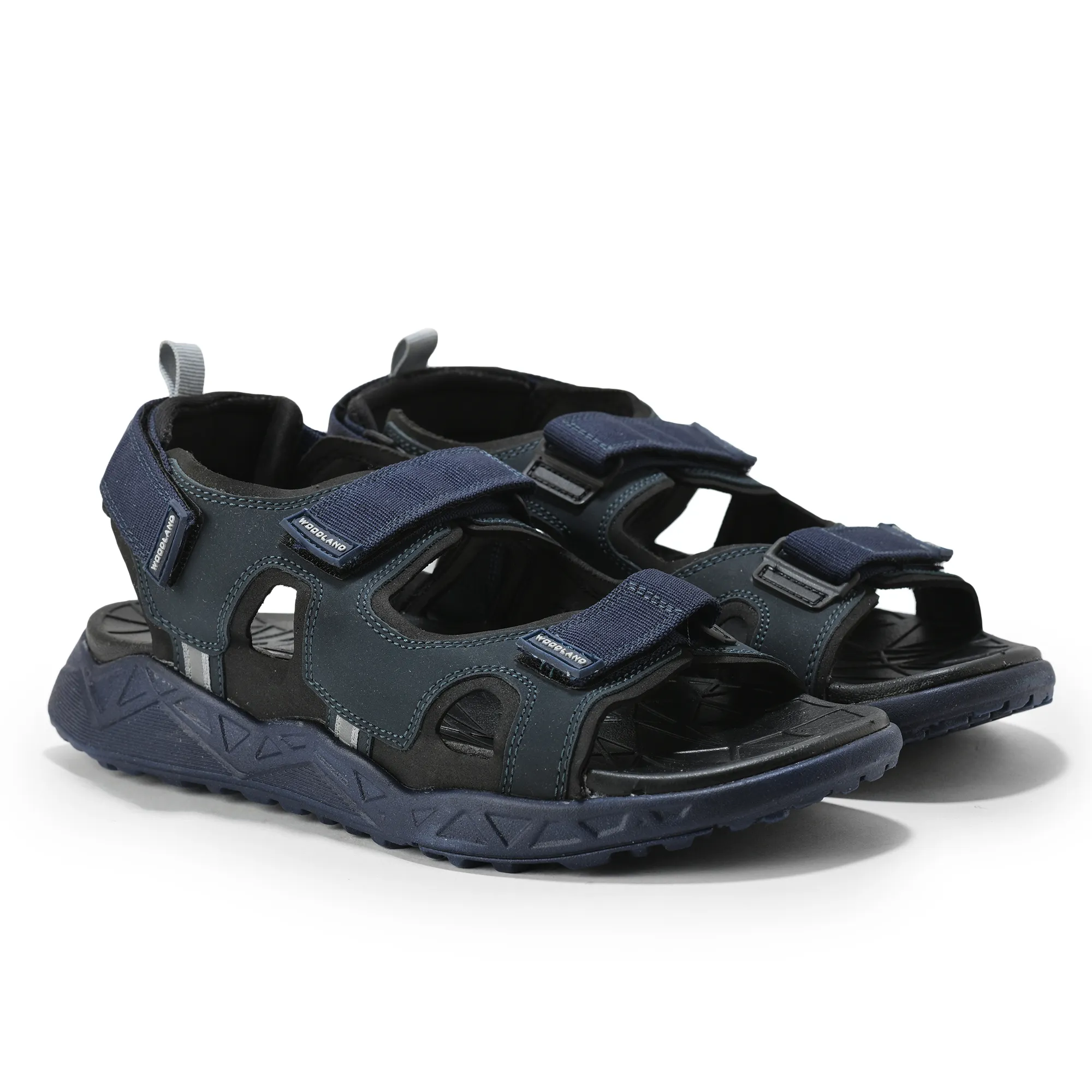 Woodland Men Navy Trailbound Outdoor Sports Sandals - Thumbnail 10