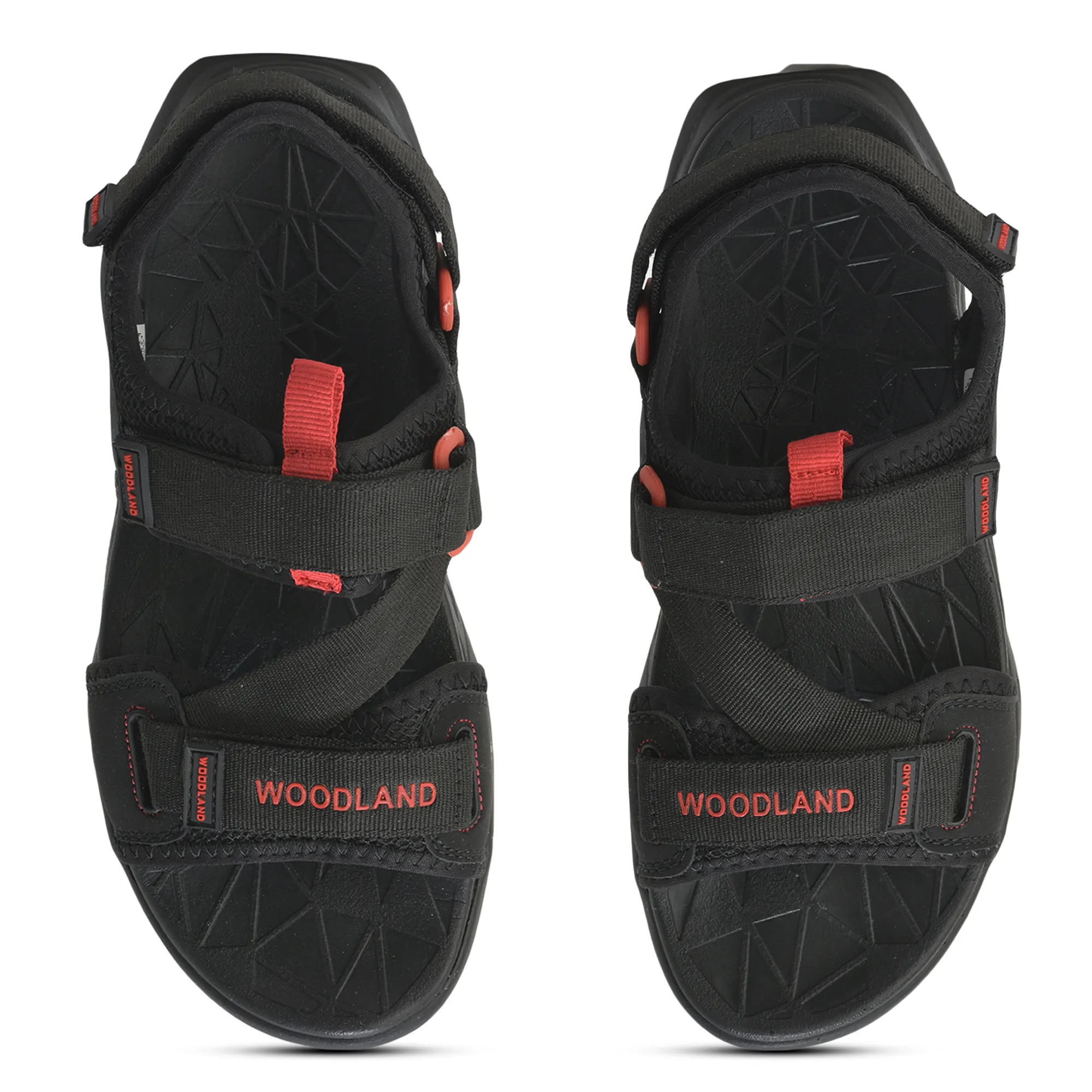 Woodland Men’s Black Adventure Sports Sandals - Thumbnail 5