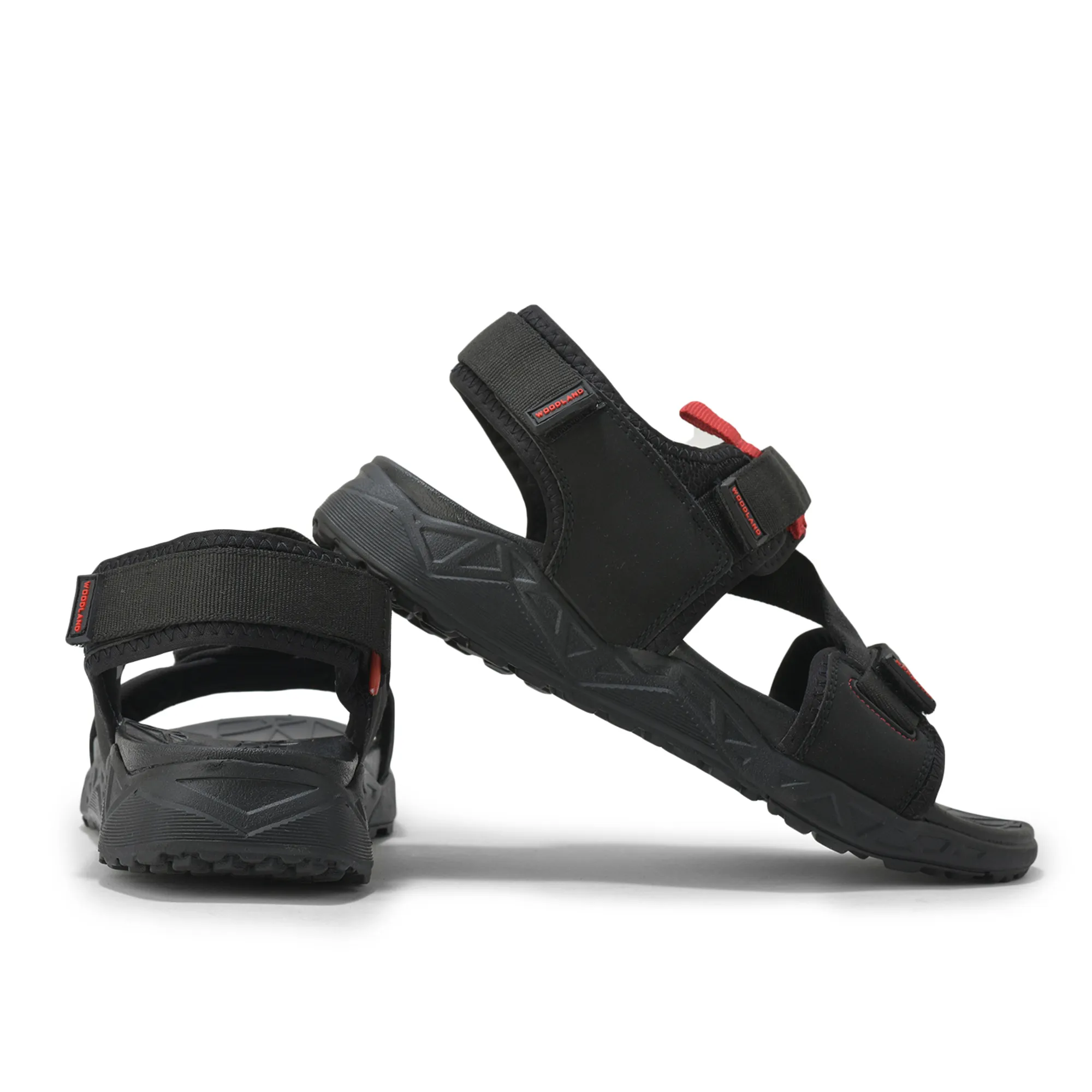 Woodland Men’s Black Adventure Sports Sandals - Thumbnail 10