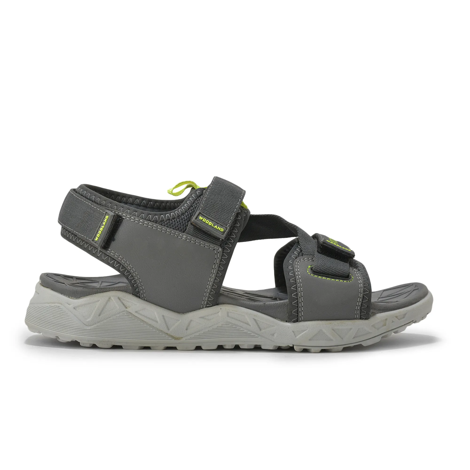 Woodland Men’s Grey Adventure Sports Sandals - Thumbnail 2