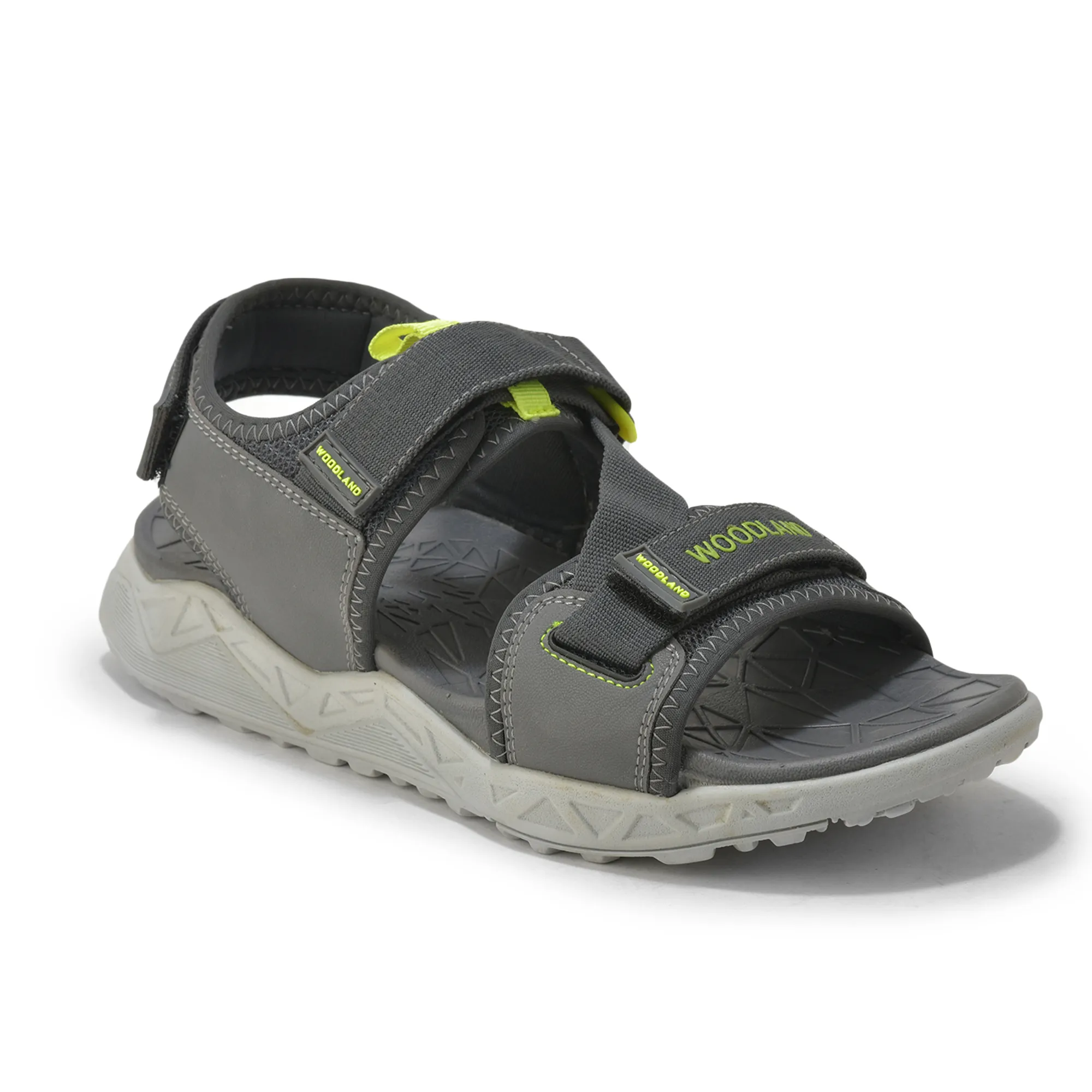 Woodland Men’s Grey Adventure Sports Sandals - Thumbnail 3