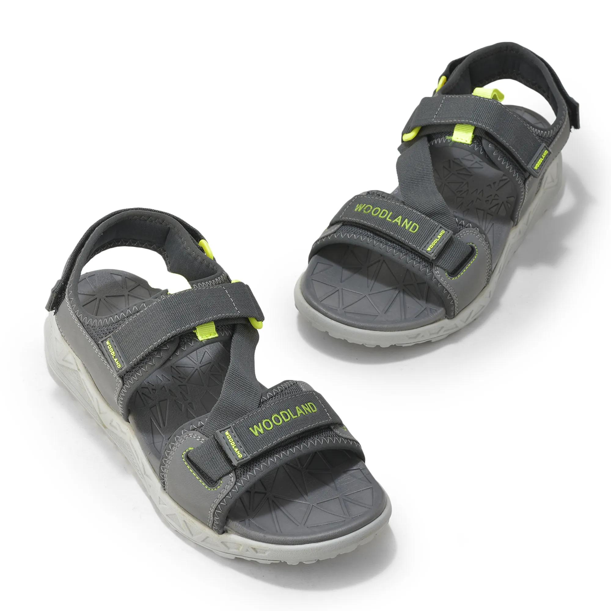 Woodland Men’s Grey Adventure Sports Sandals - Thumbnail 4
