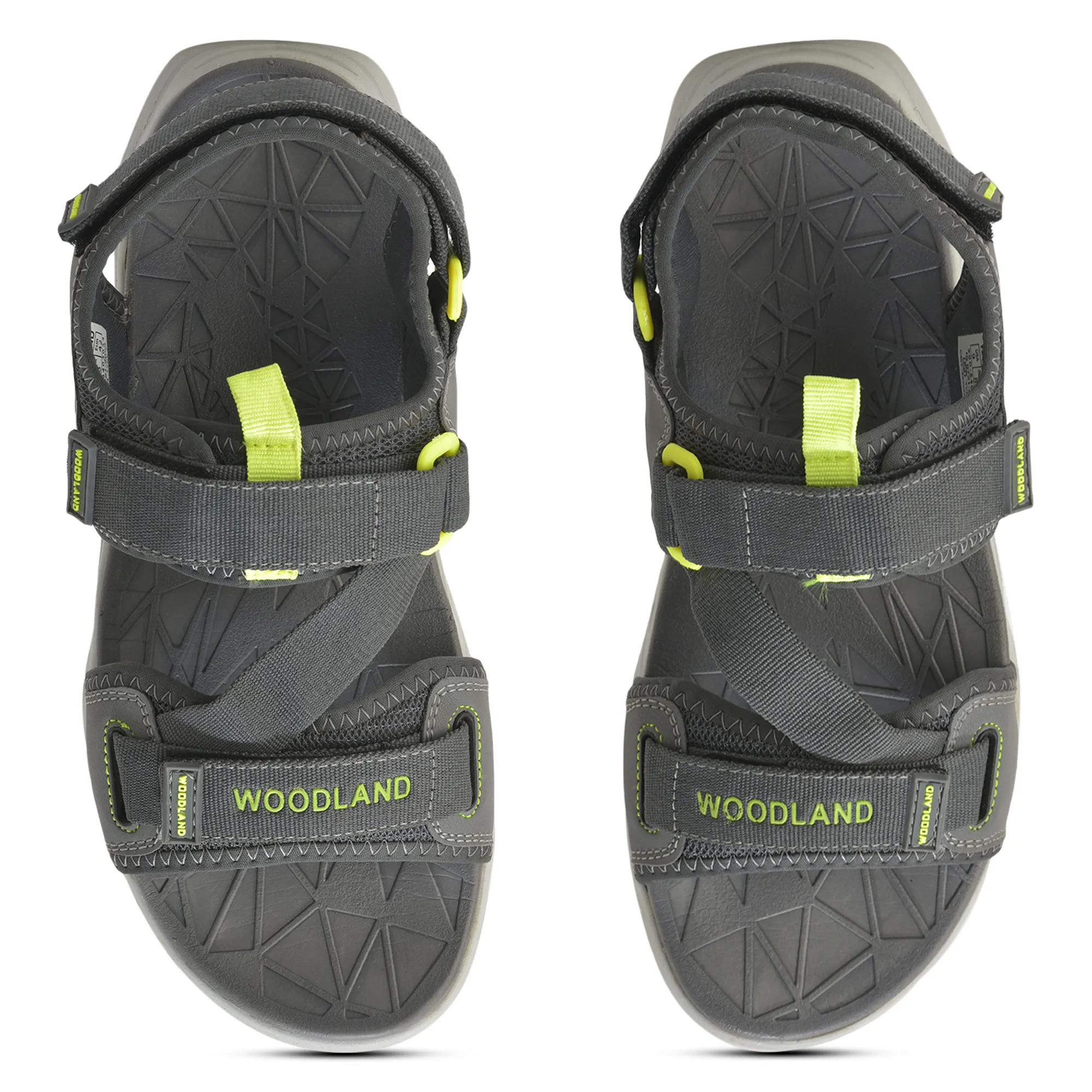 Woodland Men’s Grey Adventure Sports Sandals - Thumbnail 5