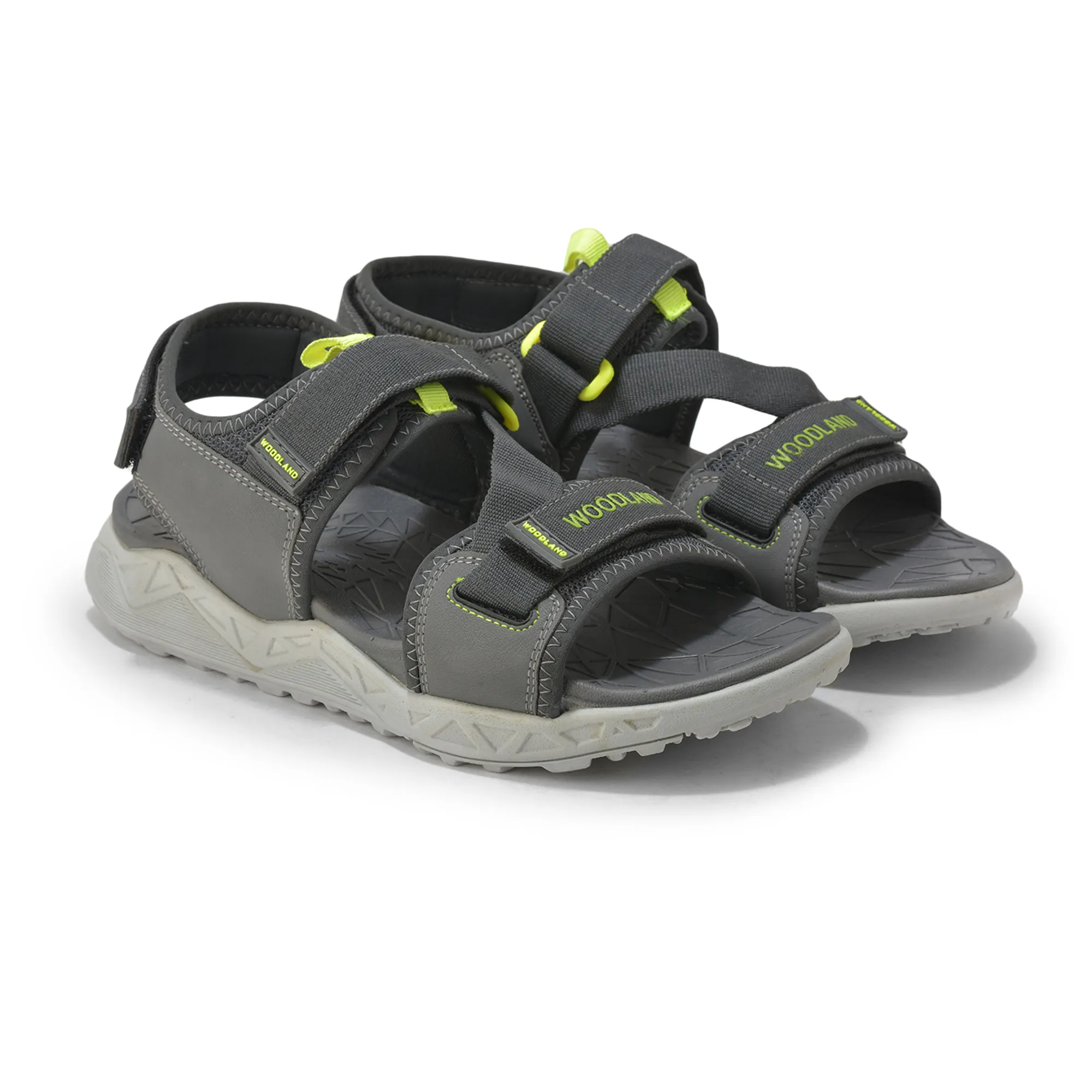 Woodland Men’s Grey Adventure Sports Sandals - Thumbnail 8