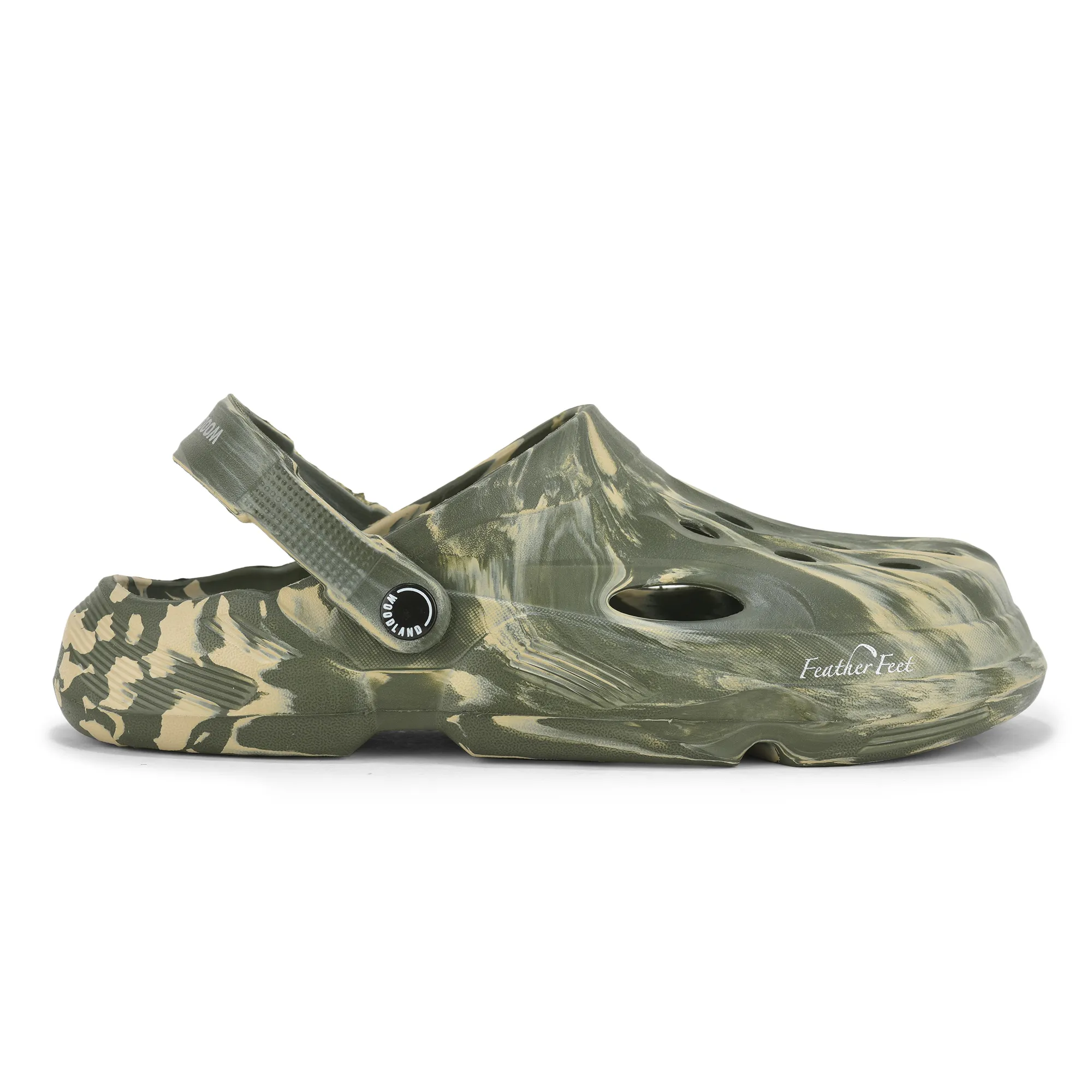 Woodland Olive/Khaki Eva Men Slipper Flip Flops  - Thumbnail 2