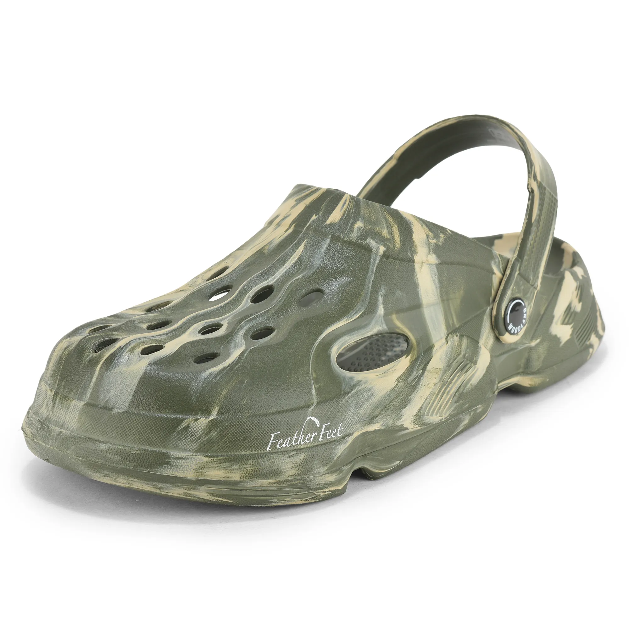 Woodland Olive/Khaki Eva Men Slipper Flip Flops  - Thumbnail 3