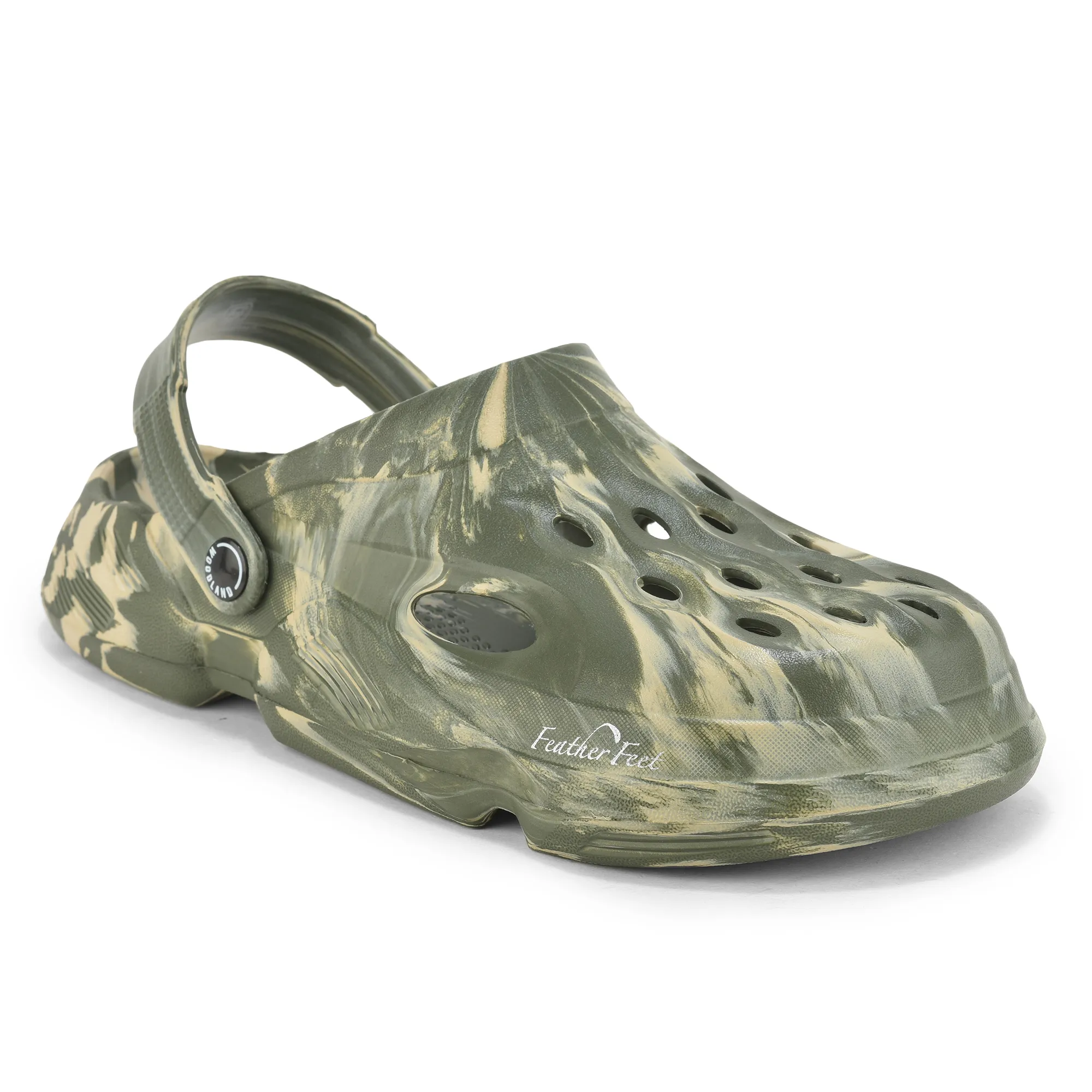 Woodland Olive/Khaki Eva Men Slipper Flip Flops  - Thumbnail 4