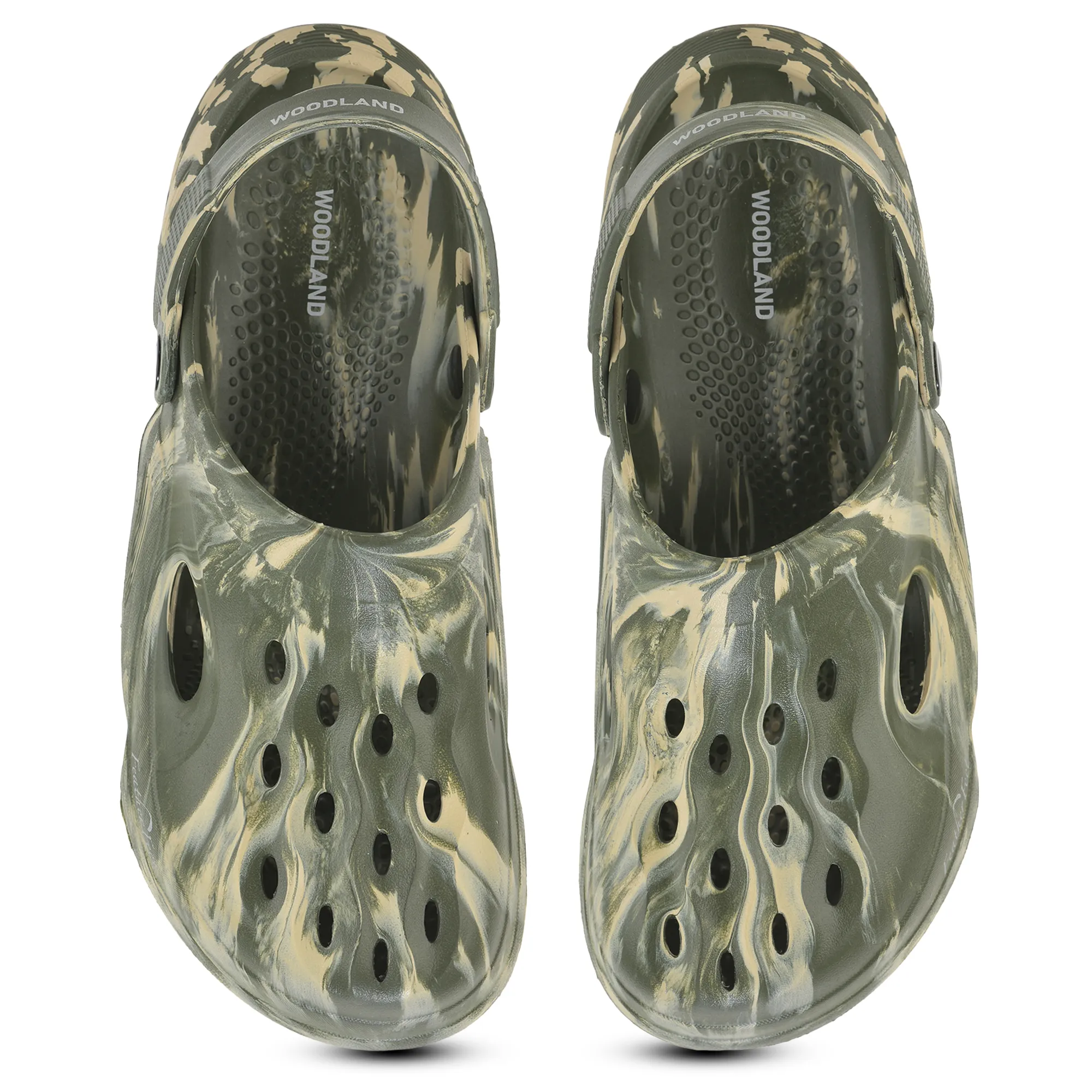 Woodland Olive/Khaki Eva Men Slipper Flip Flops  - Thumbnail 6