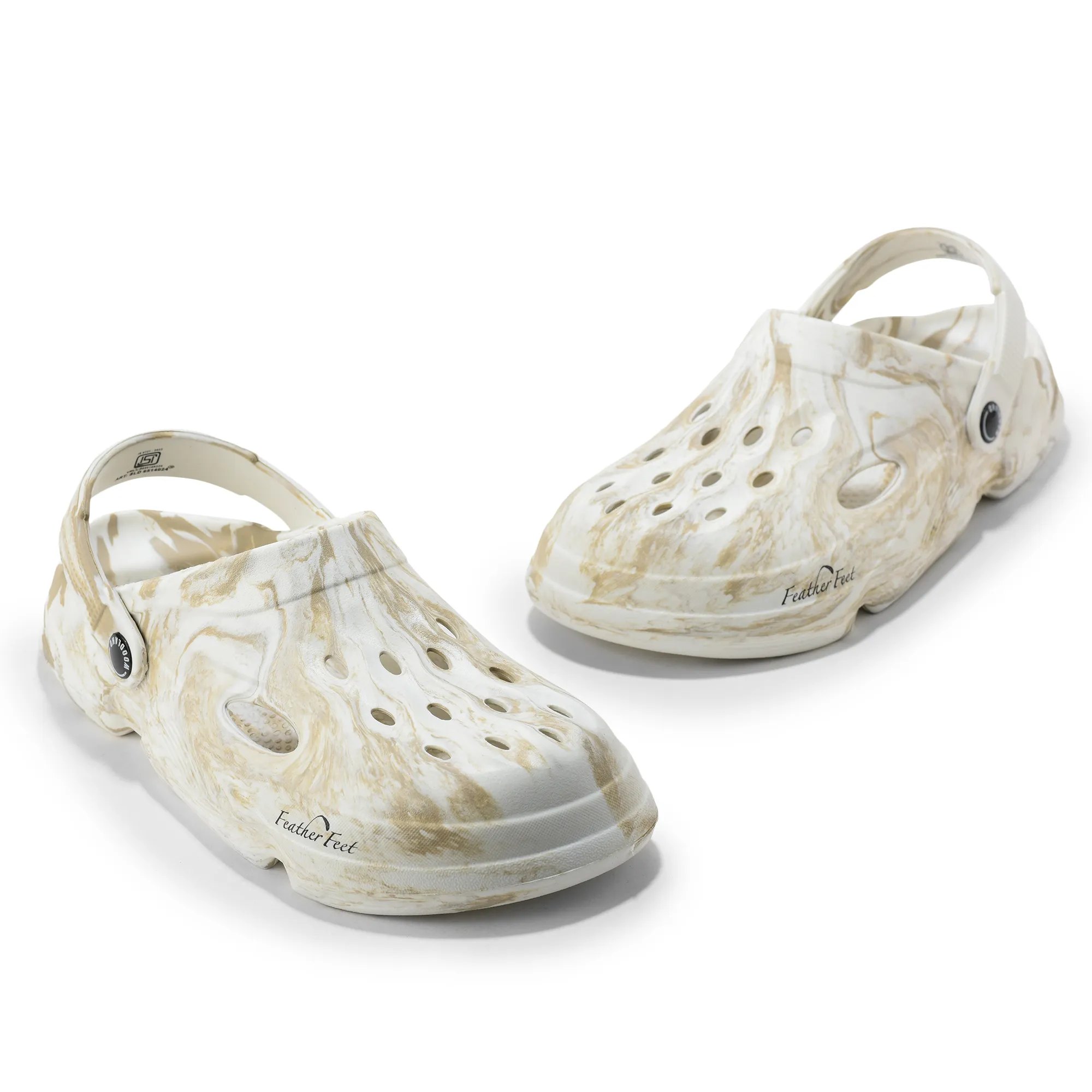 Woodland OWhite/Beige Eva Men Slipper Flip Flops  - Thumbnail 5