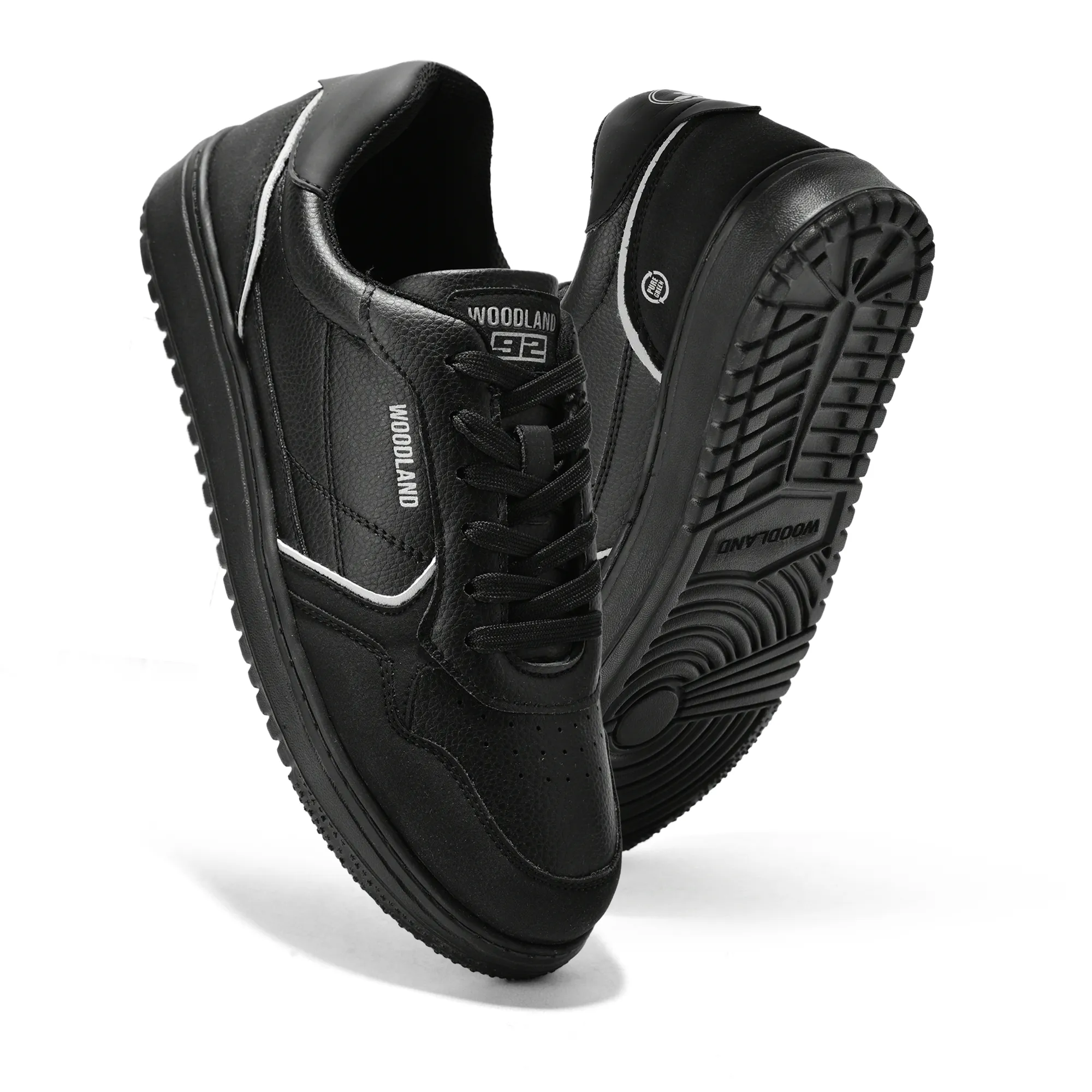 Woodland Men Black Casual Sneakers 14