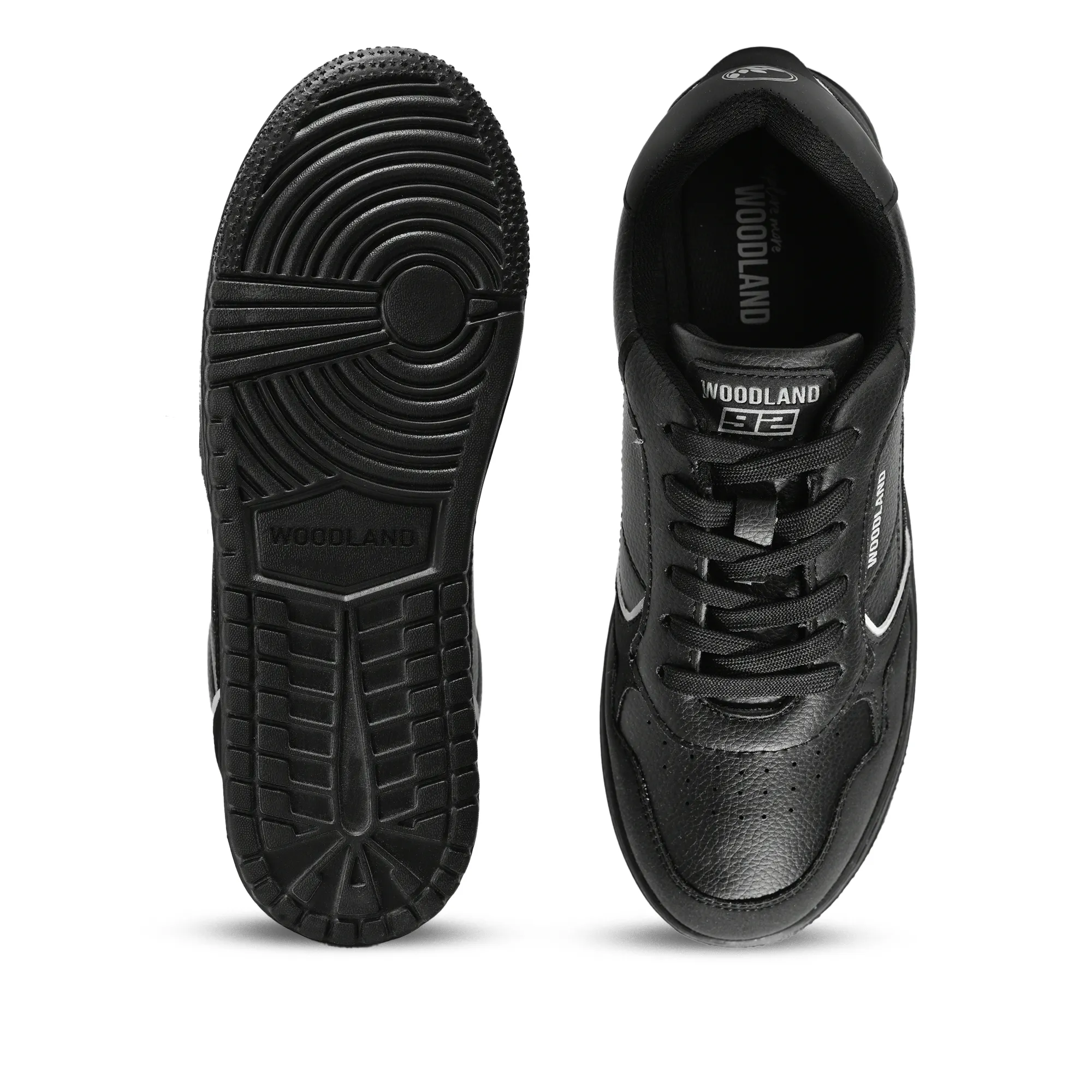 Woodland Men Black Casual Sneakers 10