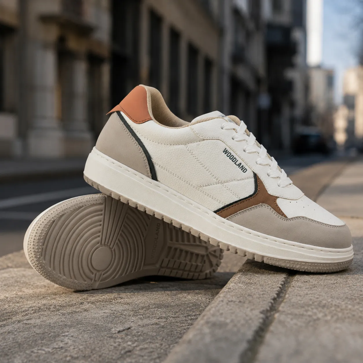 woodland-men-white-dgreen-casual-sneakers-1