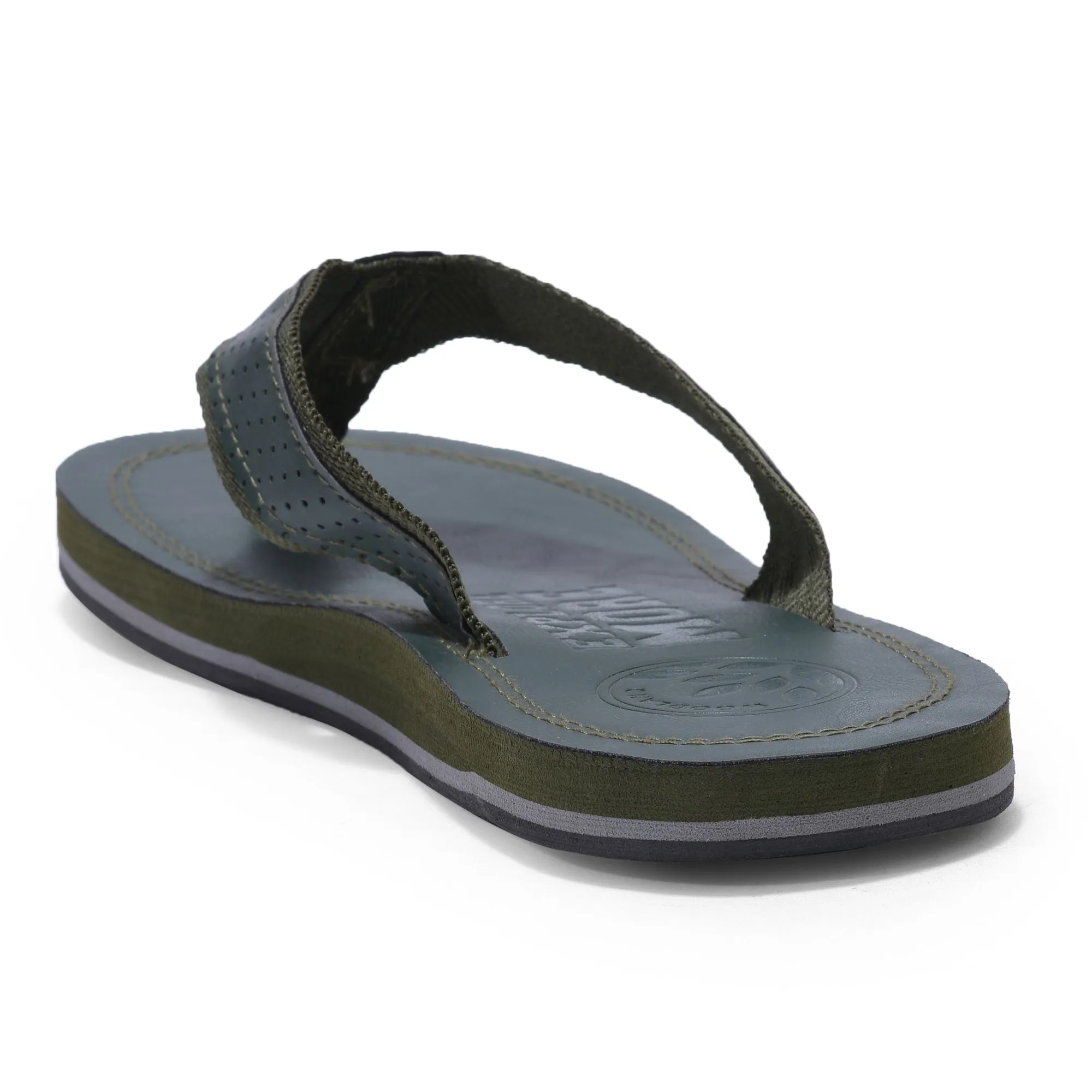 green flip-flops for men - Thumbnail 5