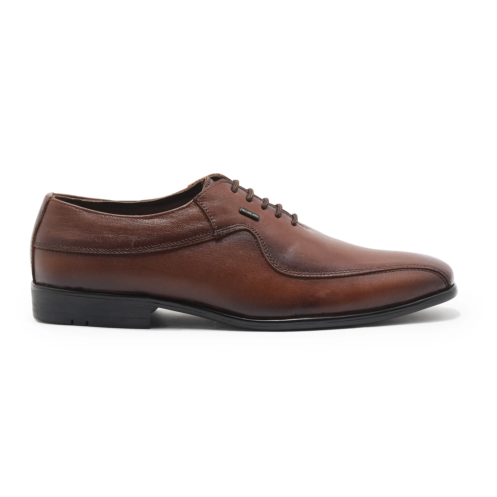 Woodland Men Brown Classic Leather Shoes - Image 1
