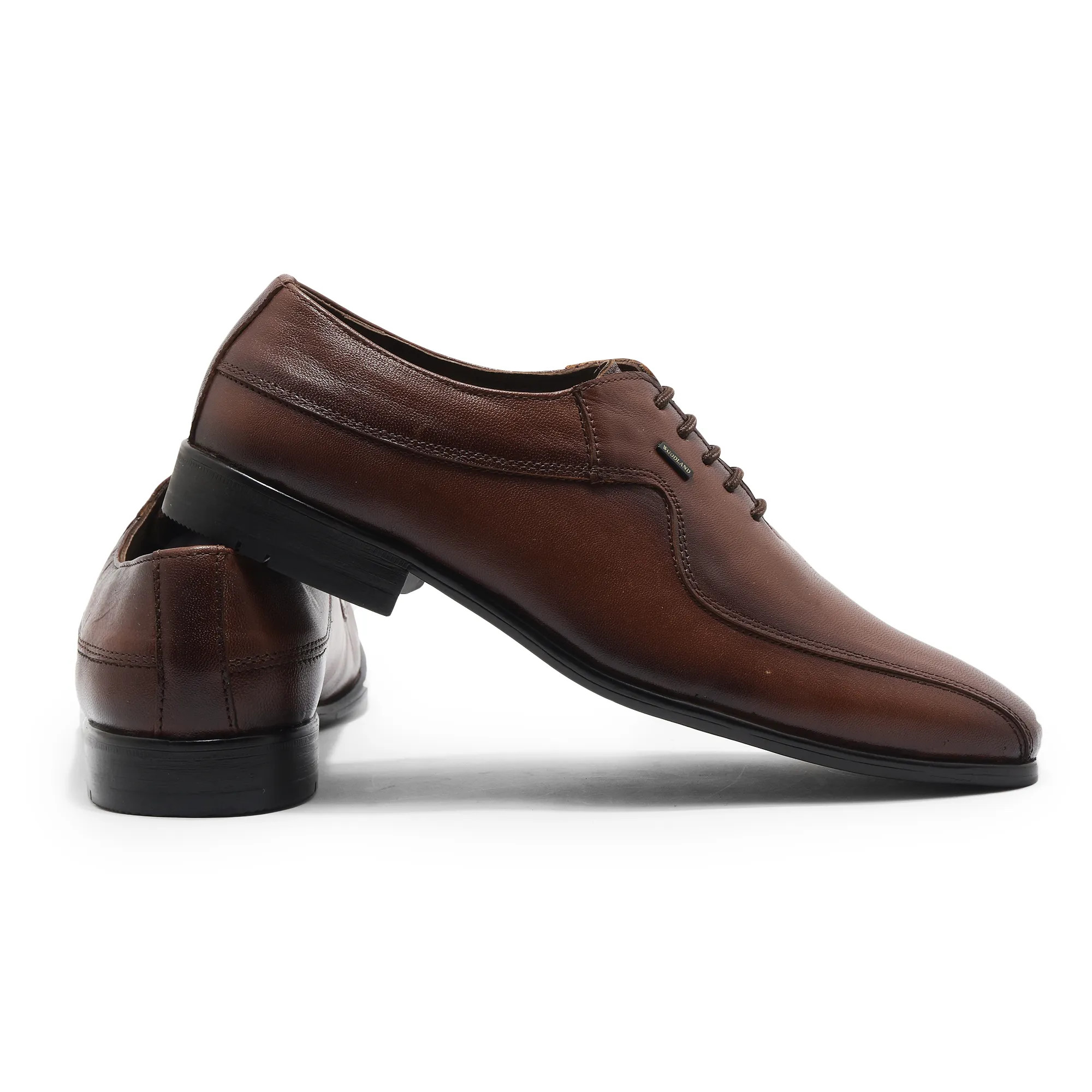 Woodland Men Brown Classic Leather Shoes - Thumbnail 10