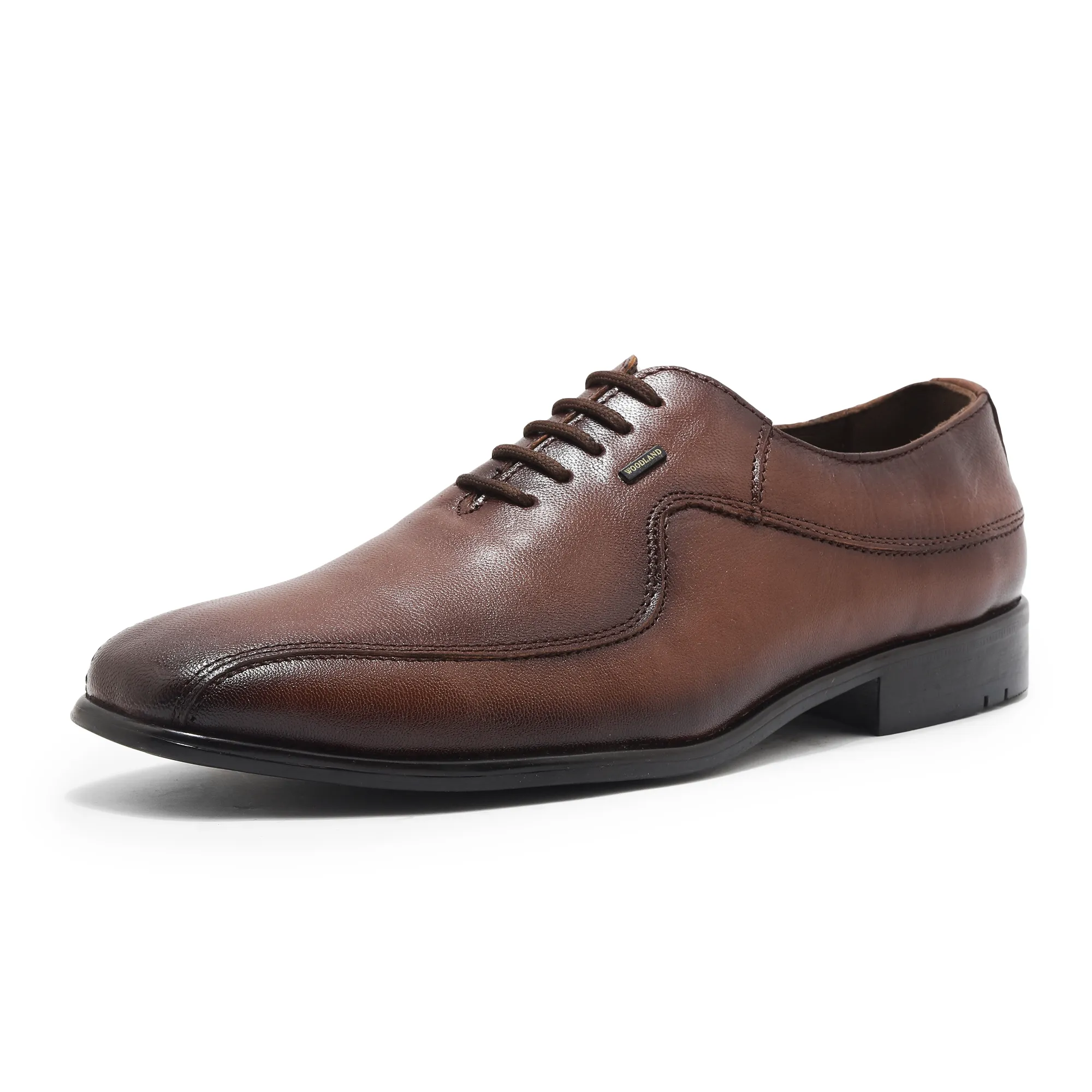 Woodland Men Brown Classic Leather Shoes - Thumbnail 11