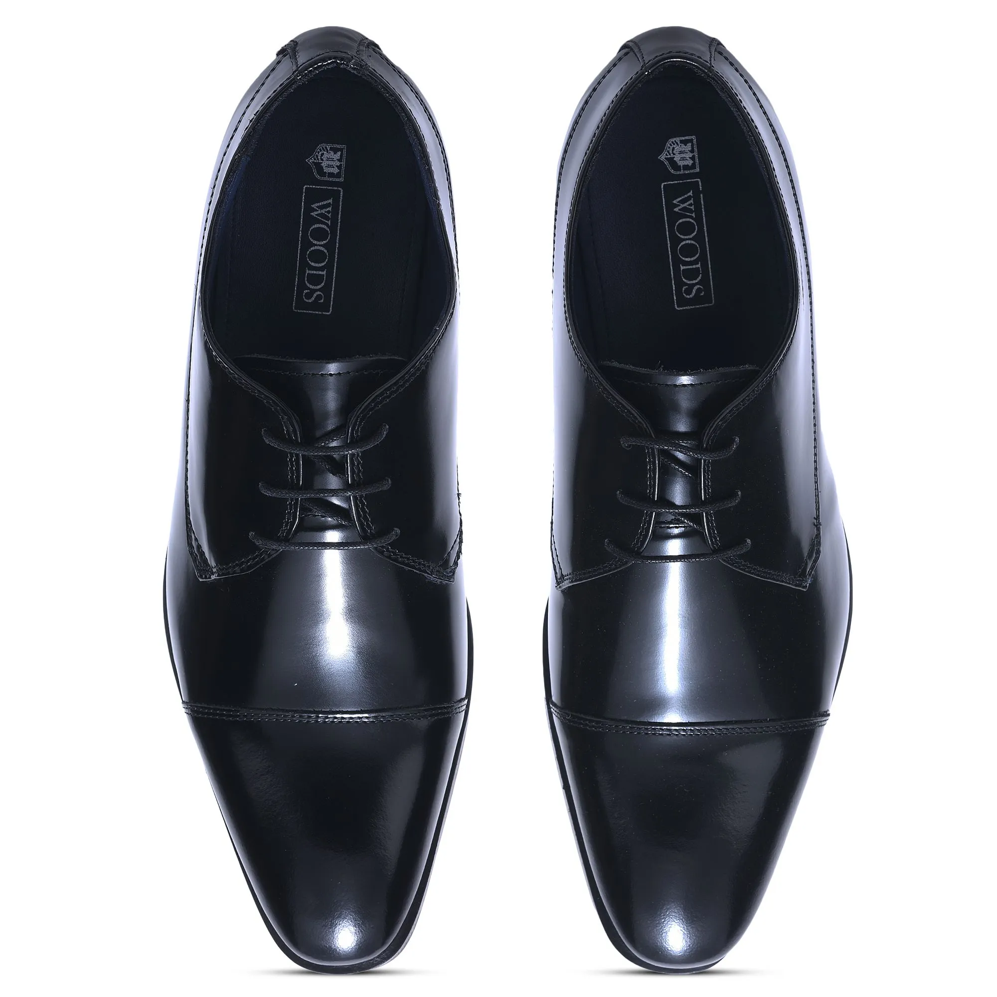BLACK Oxford shoes for men - Thumbnail 3