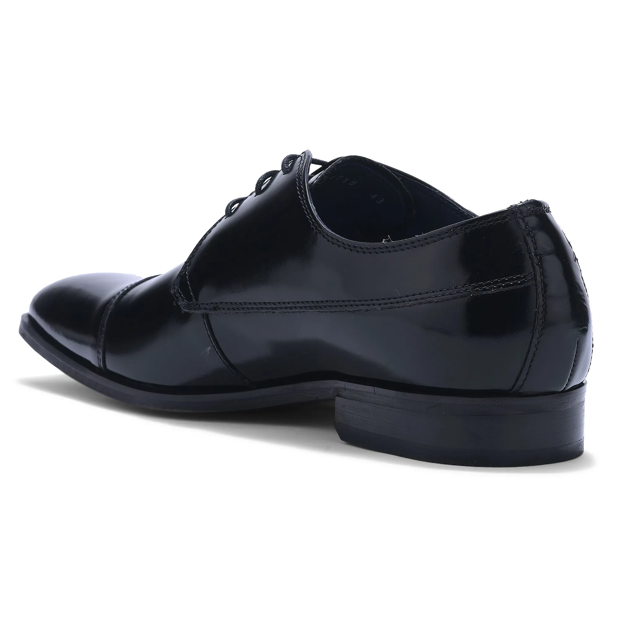 BLACK Oxford shoes for men - Thumbnail 5