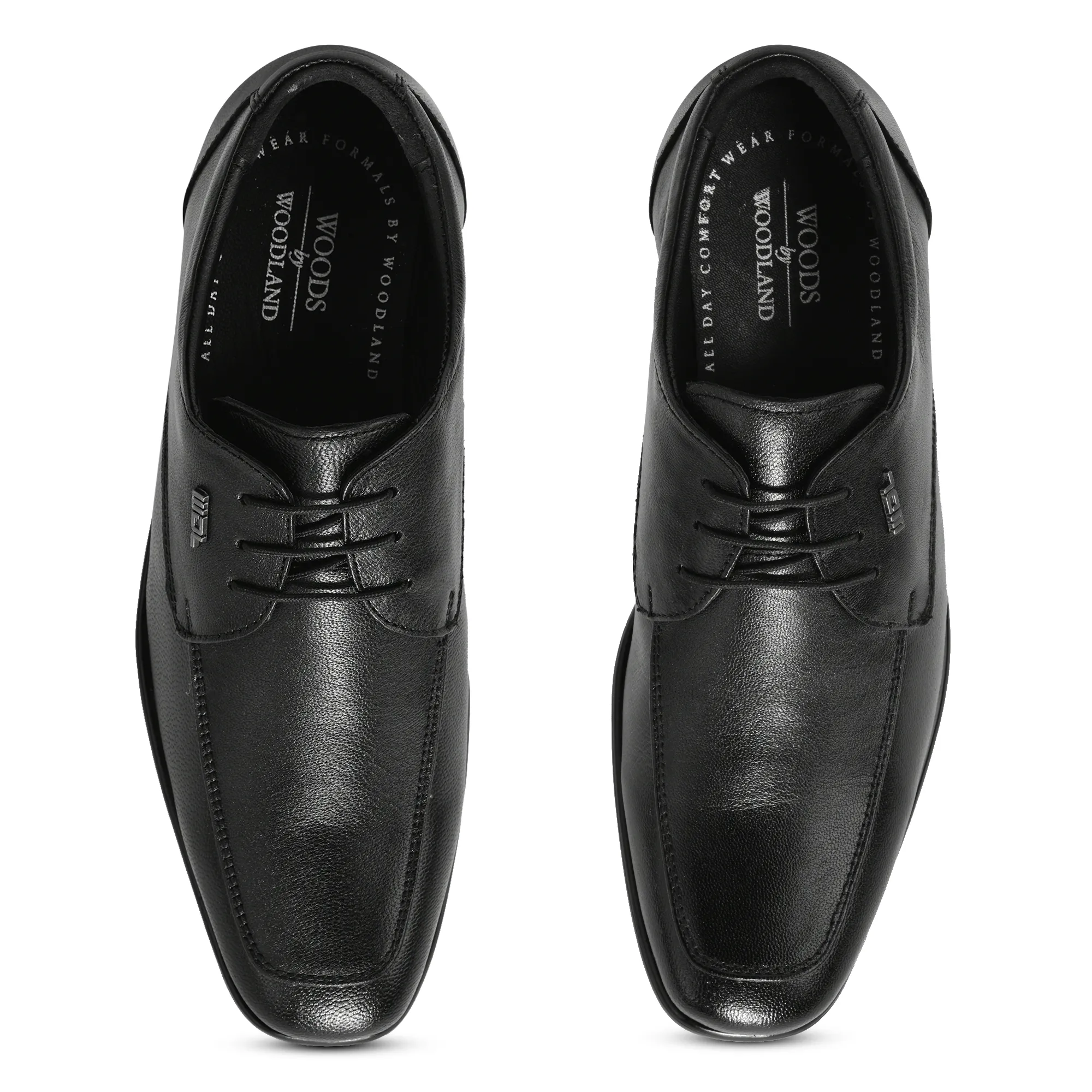 Formal Black Oxford Shoes for Men - Thumbnail 5