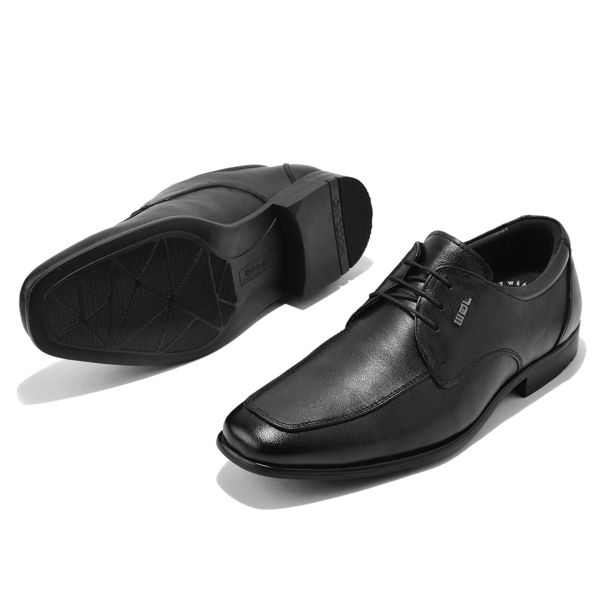 Formal Black Oxford Shoes for Men - Thumbnail 6