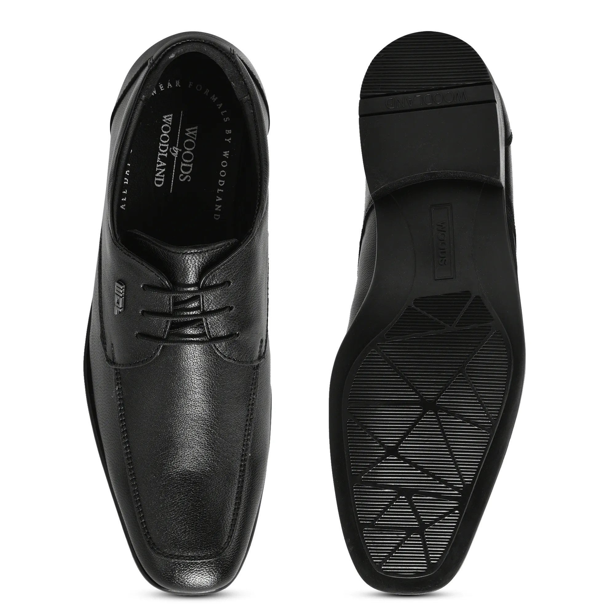Formal Black Oxford Shoes for Men - Thumbnail 9