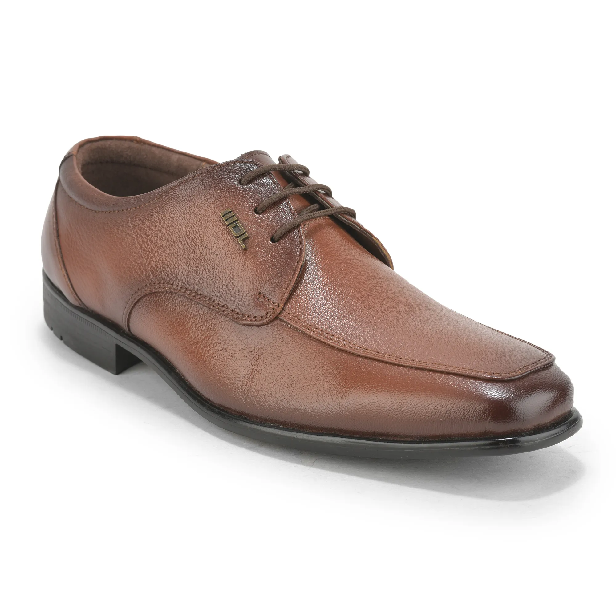 Formal Tan Oxford Shoes for Men - Thumbnail 3