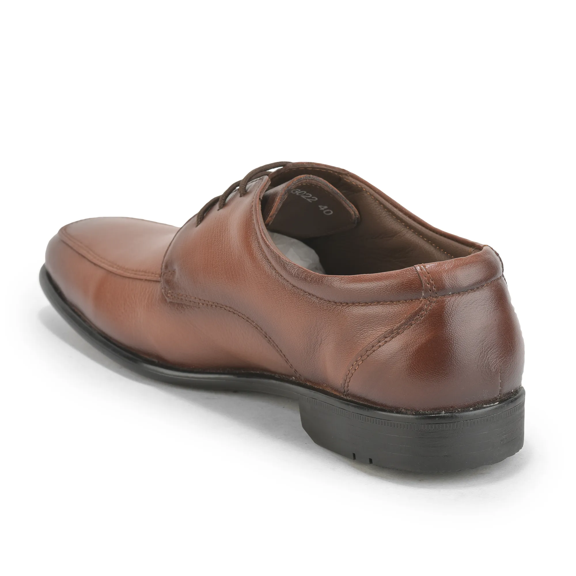 Formal Tan Oxford Shoes for Men - Thumbnail 7