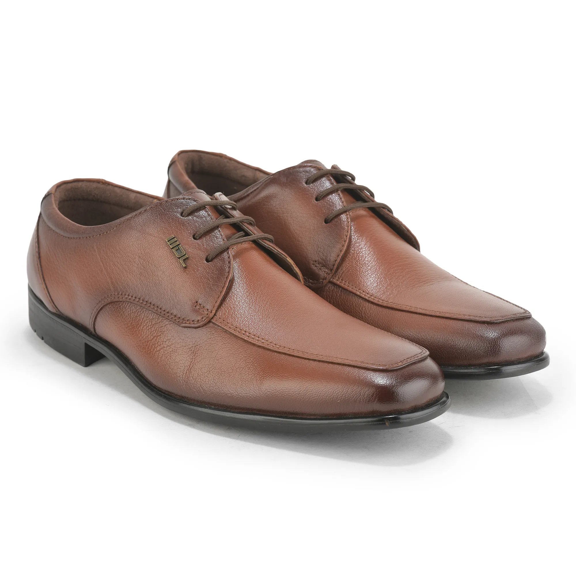 Formal Tan Oxford Shoes for Men - Thumbnail 8