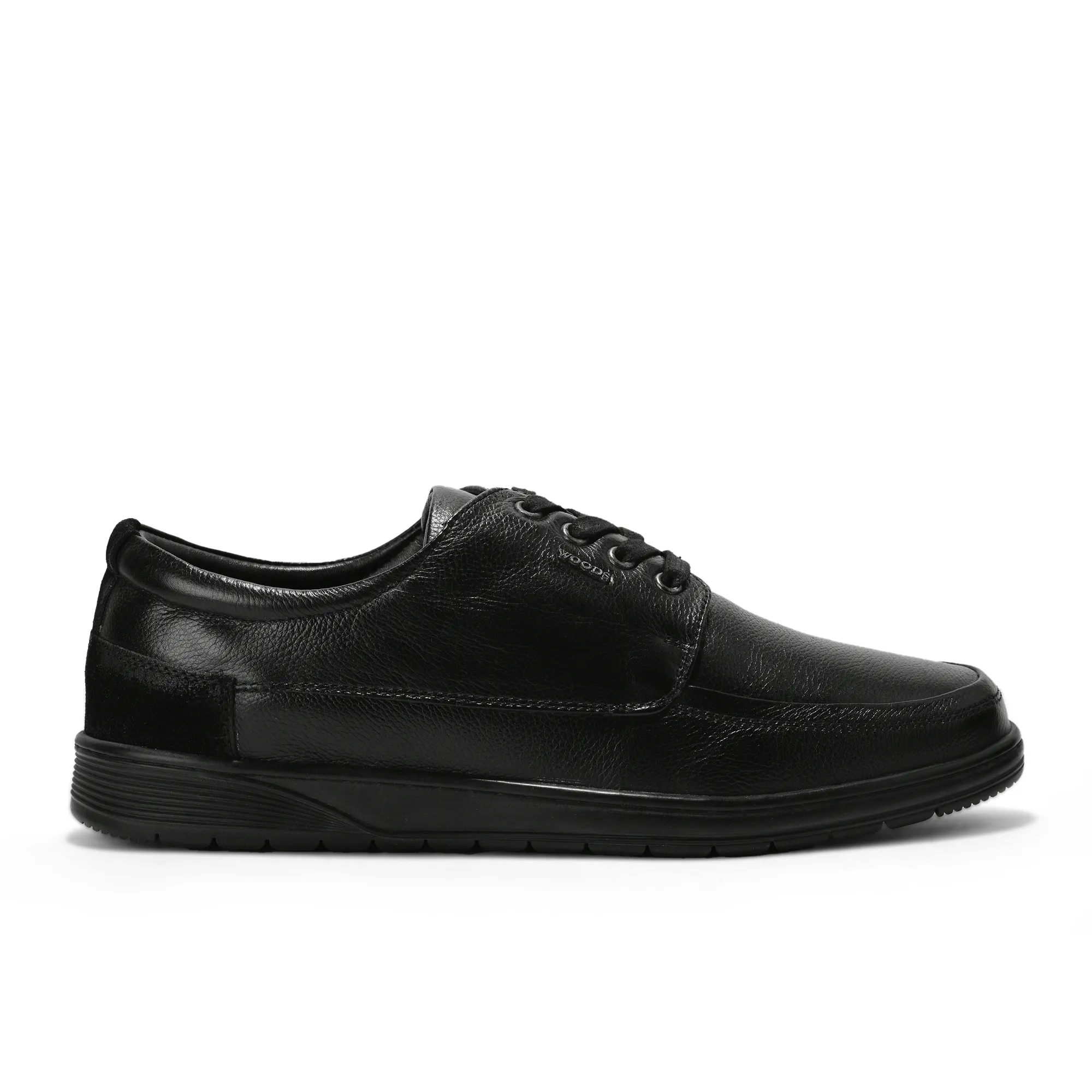 Woods classic black lace shoes for men - Thumbnail 2
