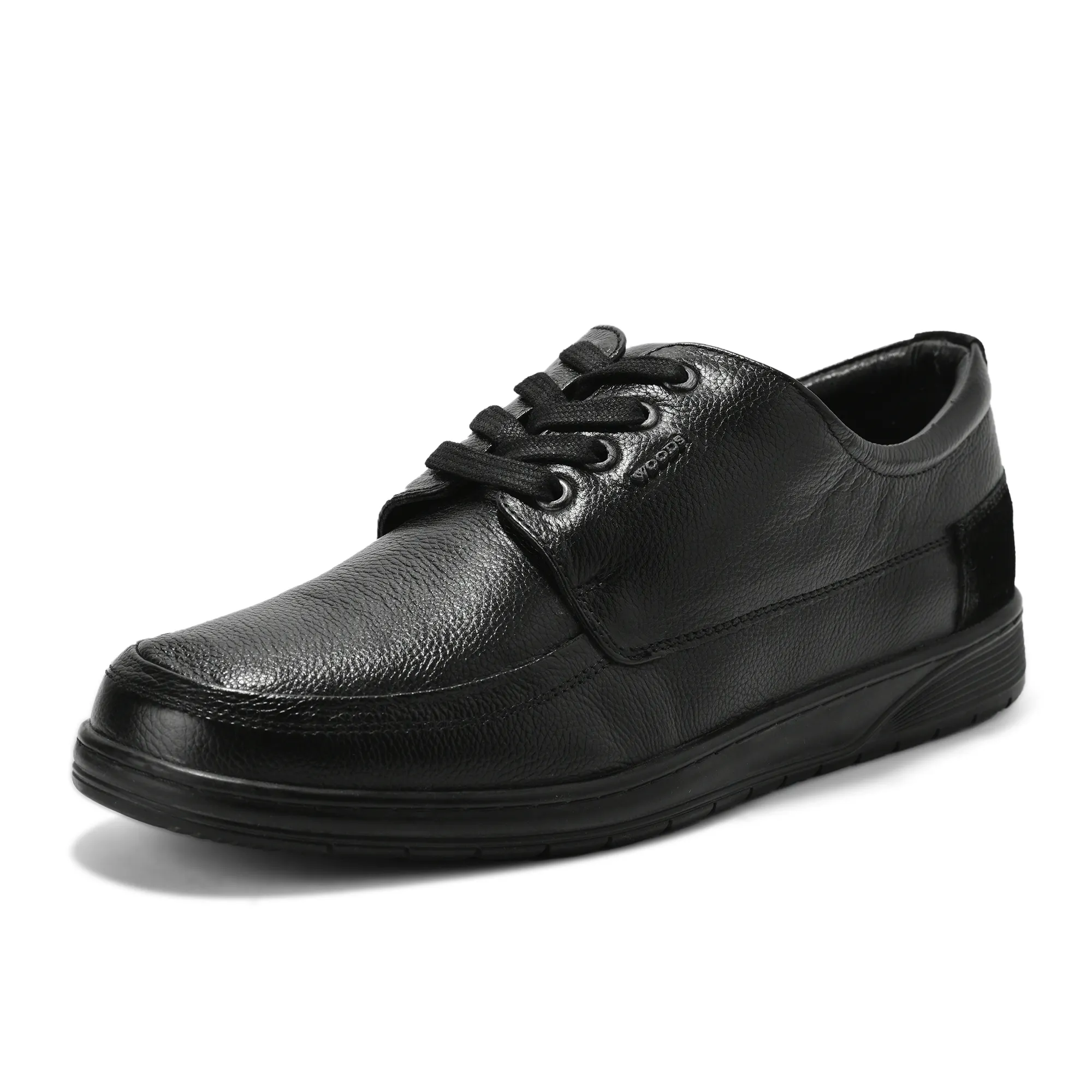 Woods classic black lace shoes for men - Thumbnail 3
