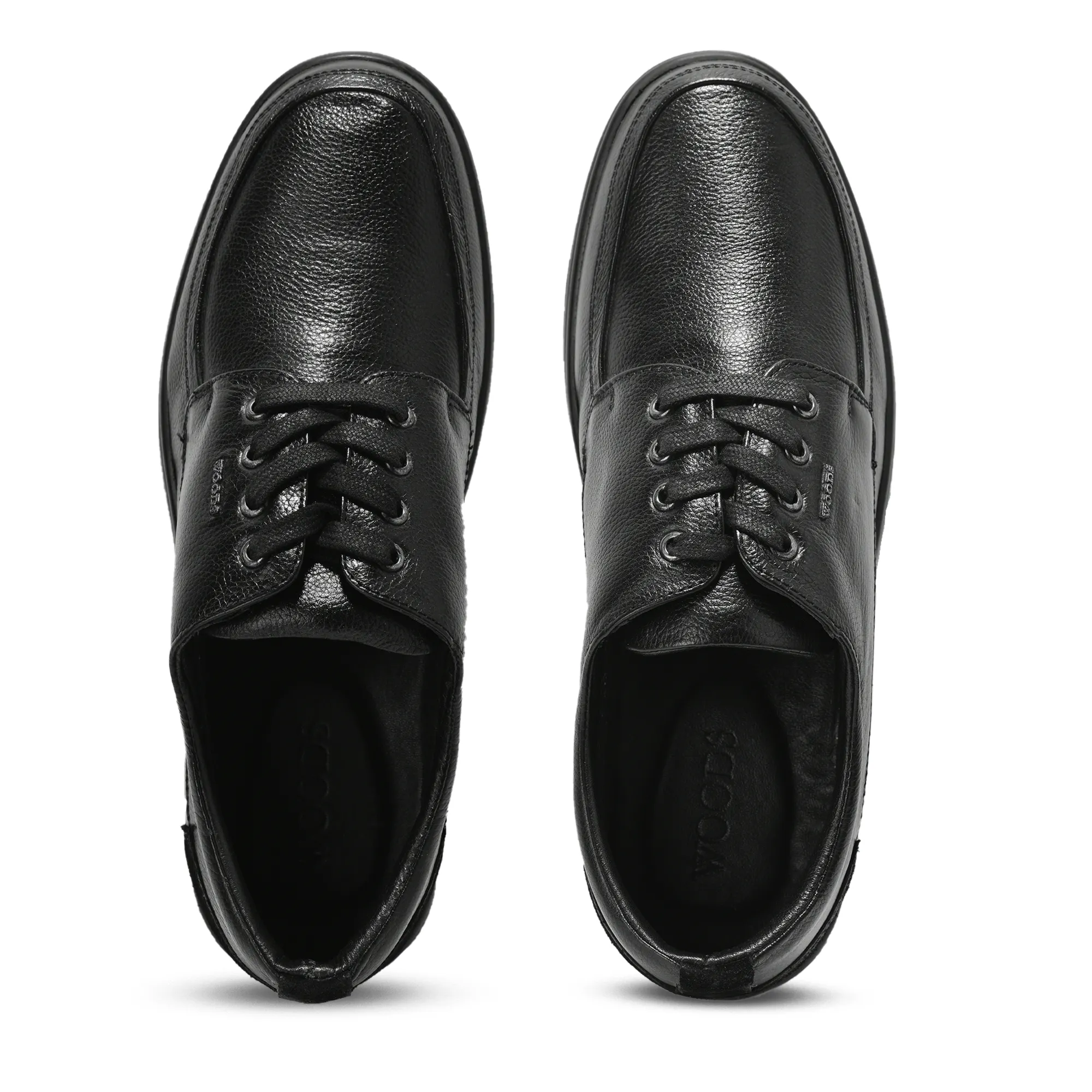 Woods classic black lace shoes for men - Thumbnail 7
