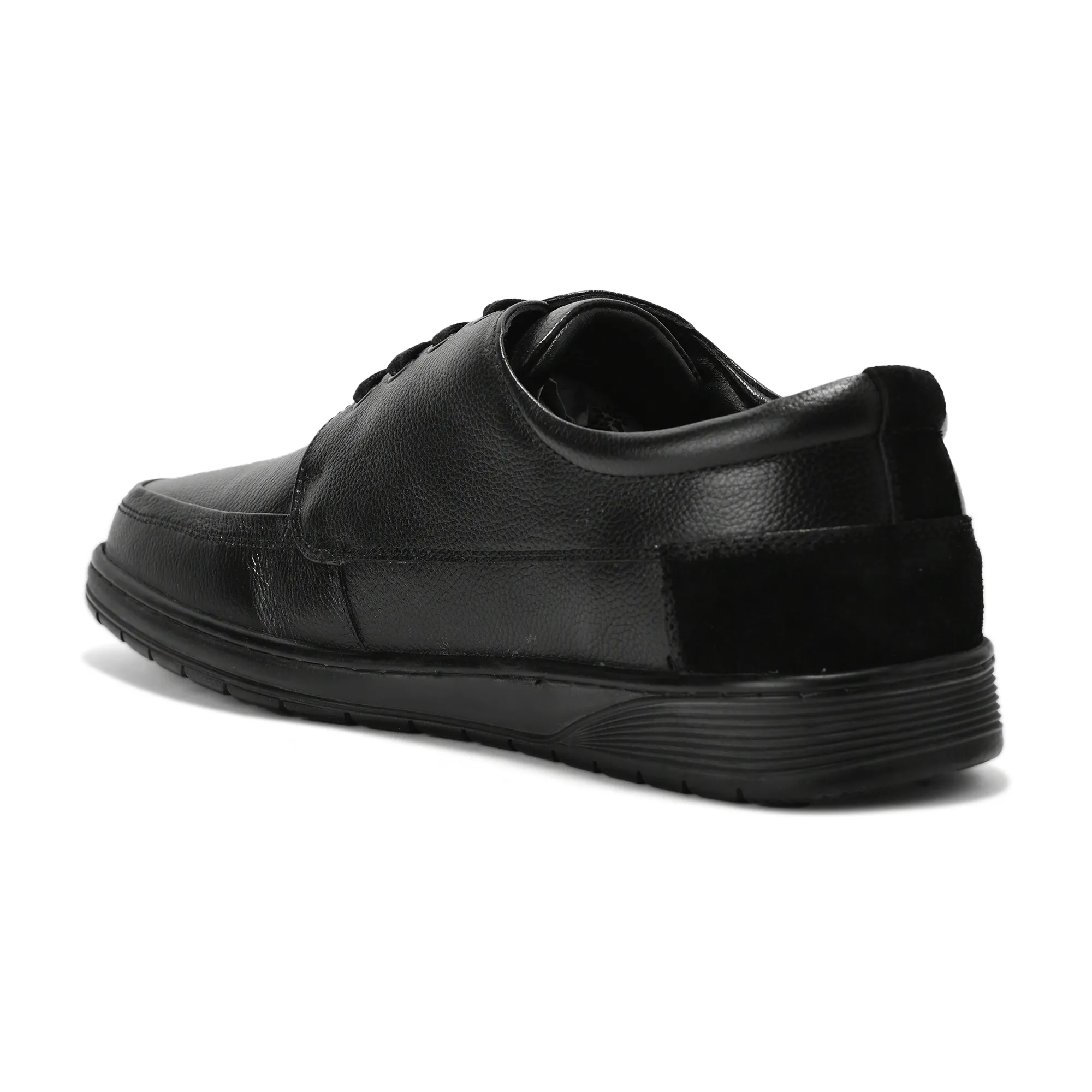 Woods classic black lace shoes for men - Thumbnail 9