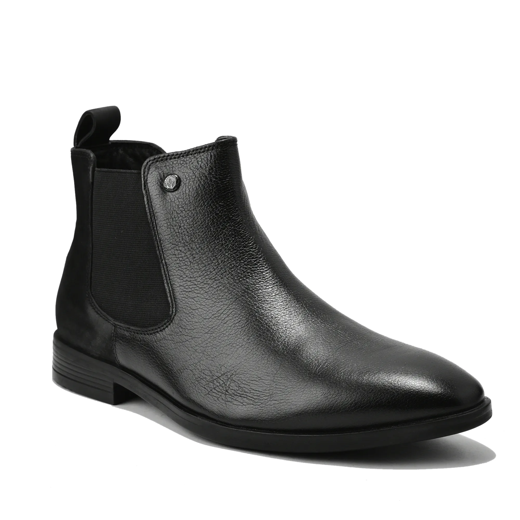 Woodland Men's Black Classic Chelsea Boots - Thumbnail 3