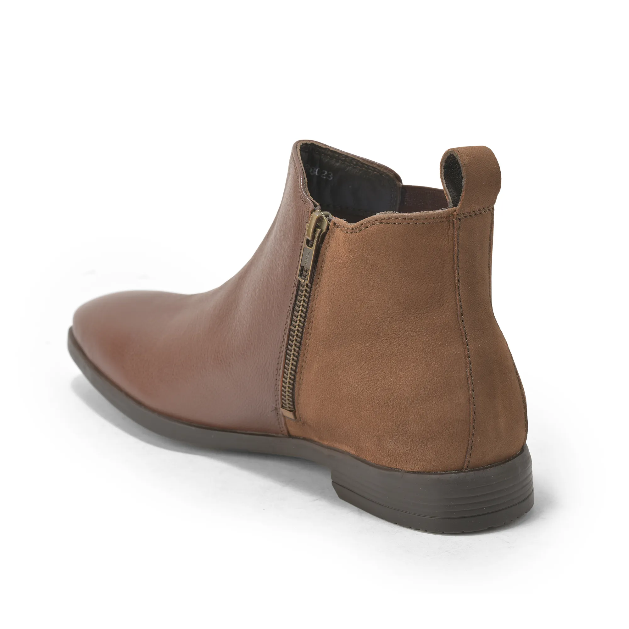 Woodland Men’s Tan Classic Chelsea Boots - Thumbnail 5