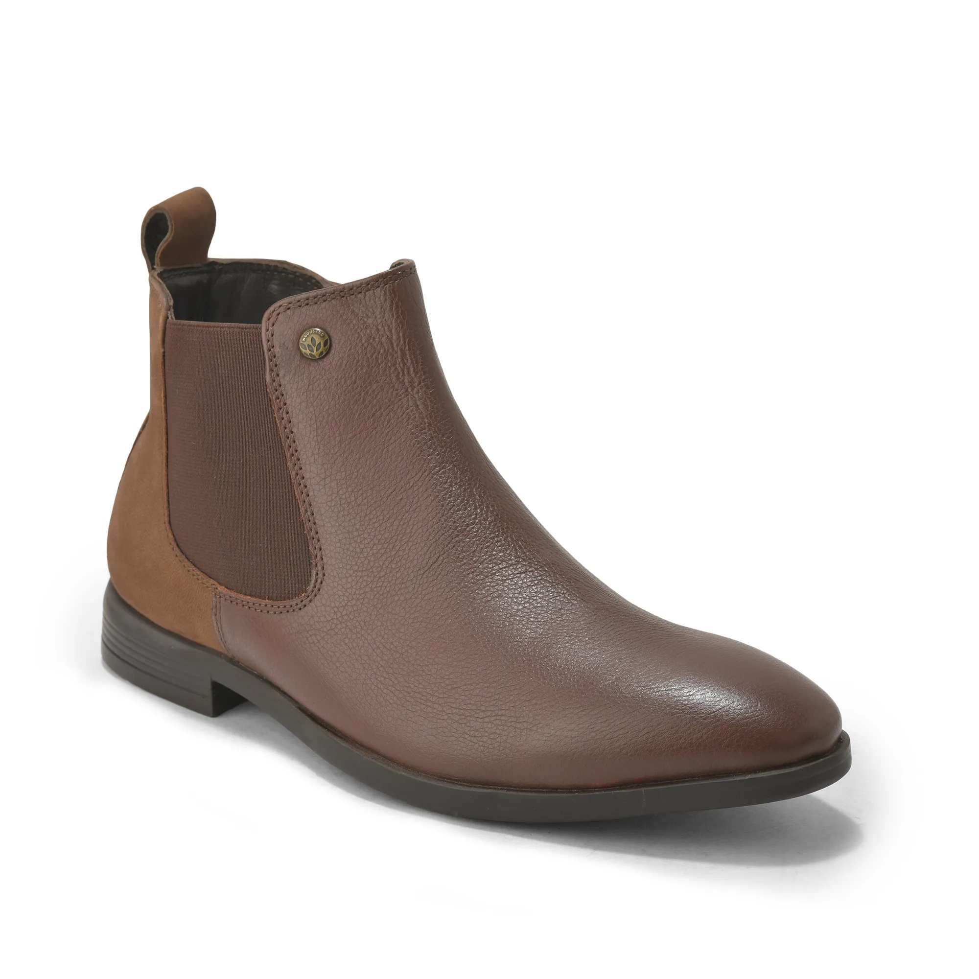 Woodland Men’s Tan Classic Chelsea Boots - Thumbnail 10