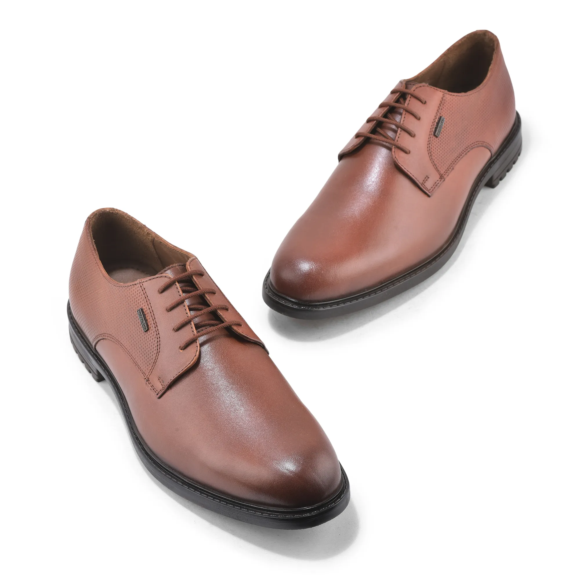 Tan Softy Men Classics Lace Up Shoes - Thumbnail 2