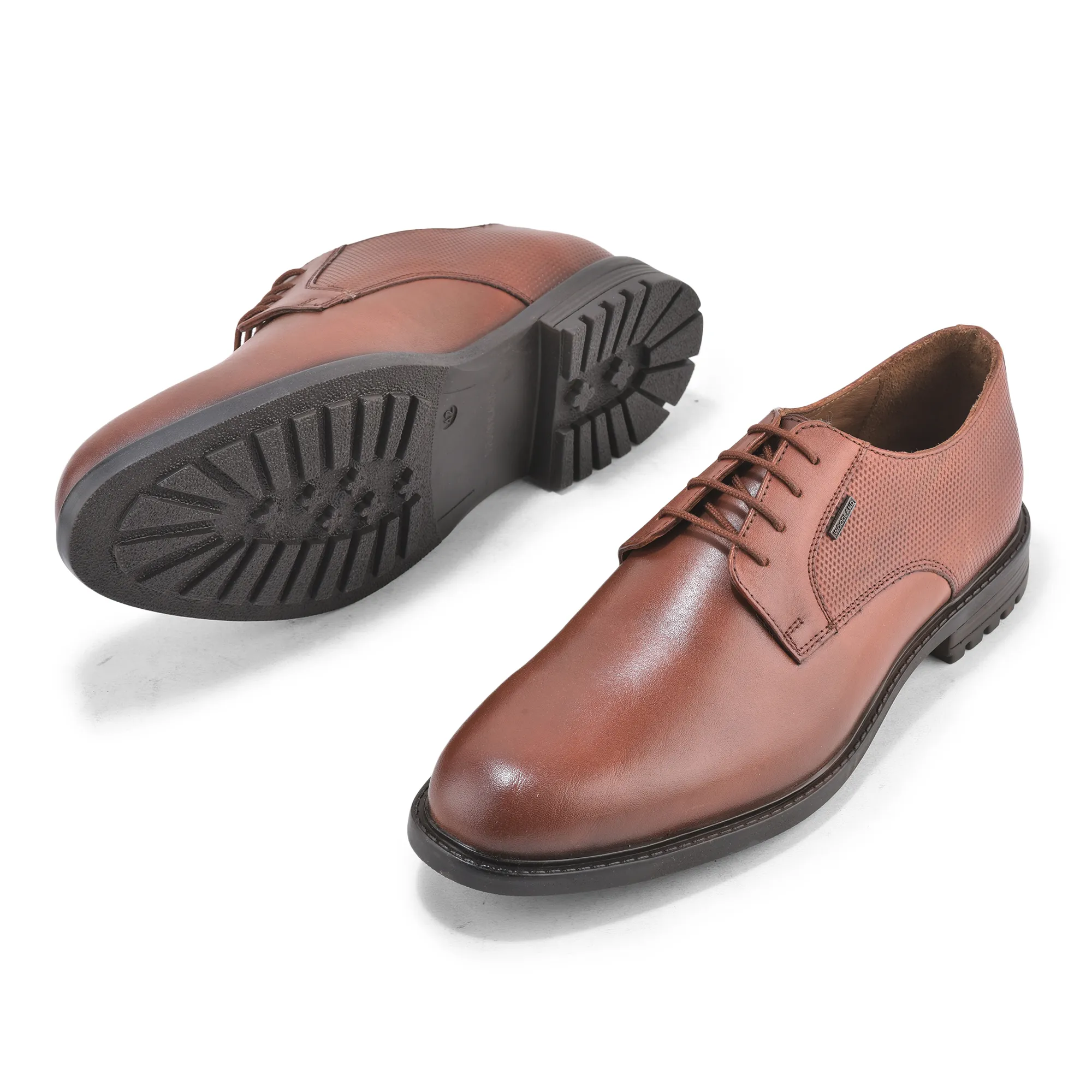 Tan Softy Men Classics Lace Up Shoes - Thumbnail 4