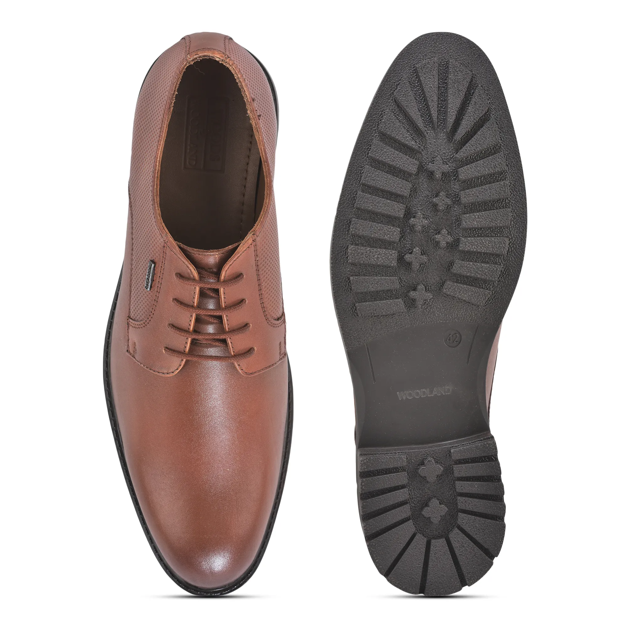 Tan Softy Men Classics Lace Up Shoes - Thumbnail 7