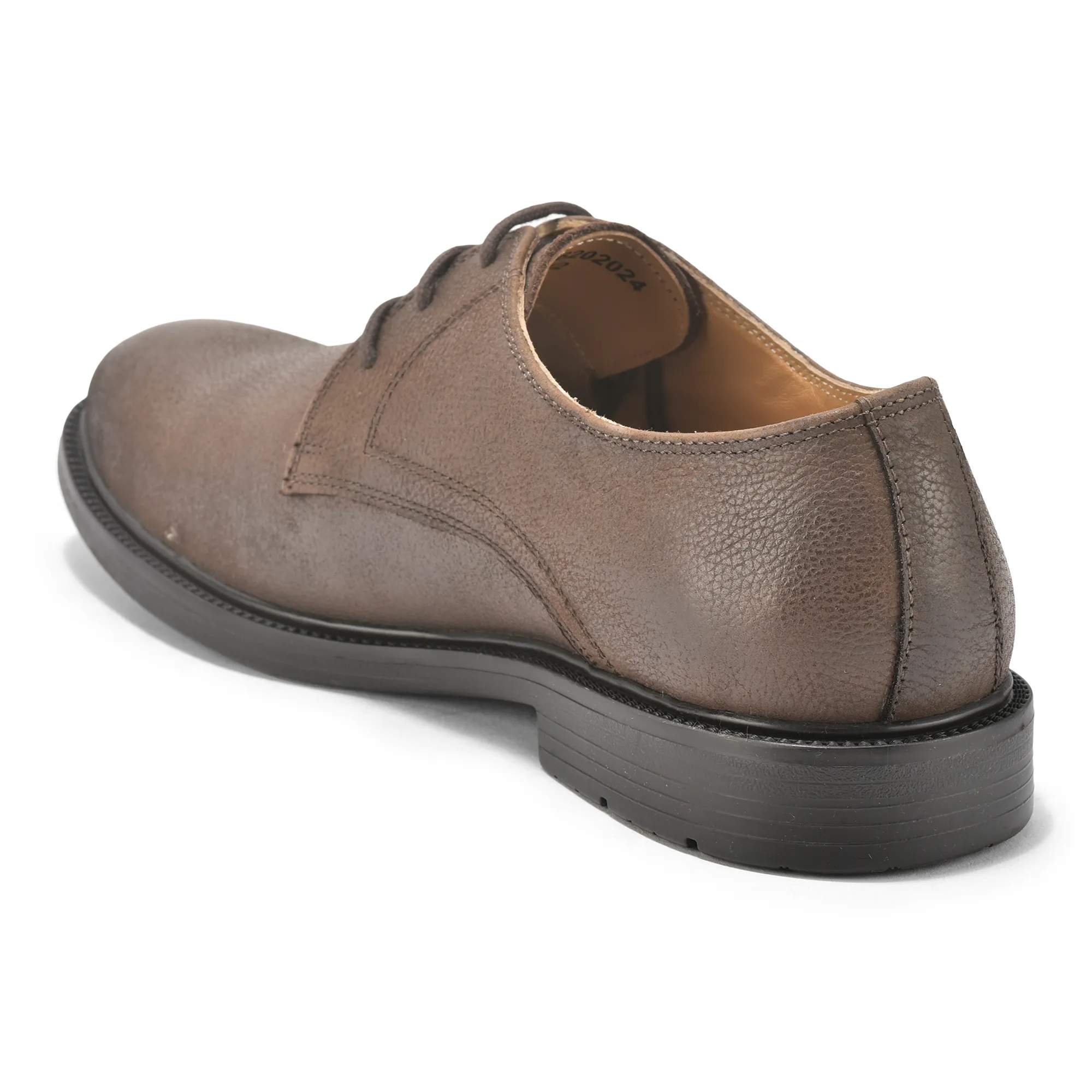 Woodland DBrown Classic Casual Lace Up Shoes For Men - Thumbnail 6