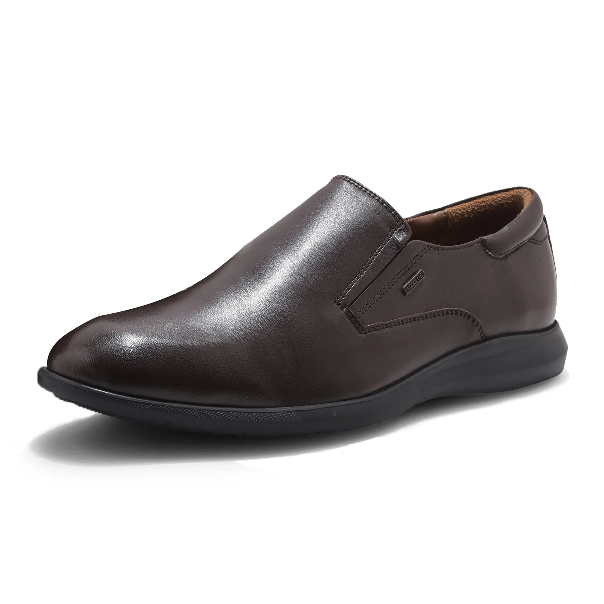 Brown Softy Leather Slip On Shoes For Men - Thumbnail 4