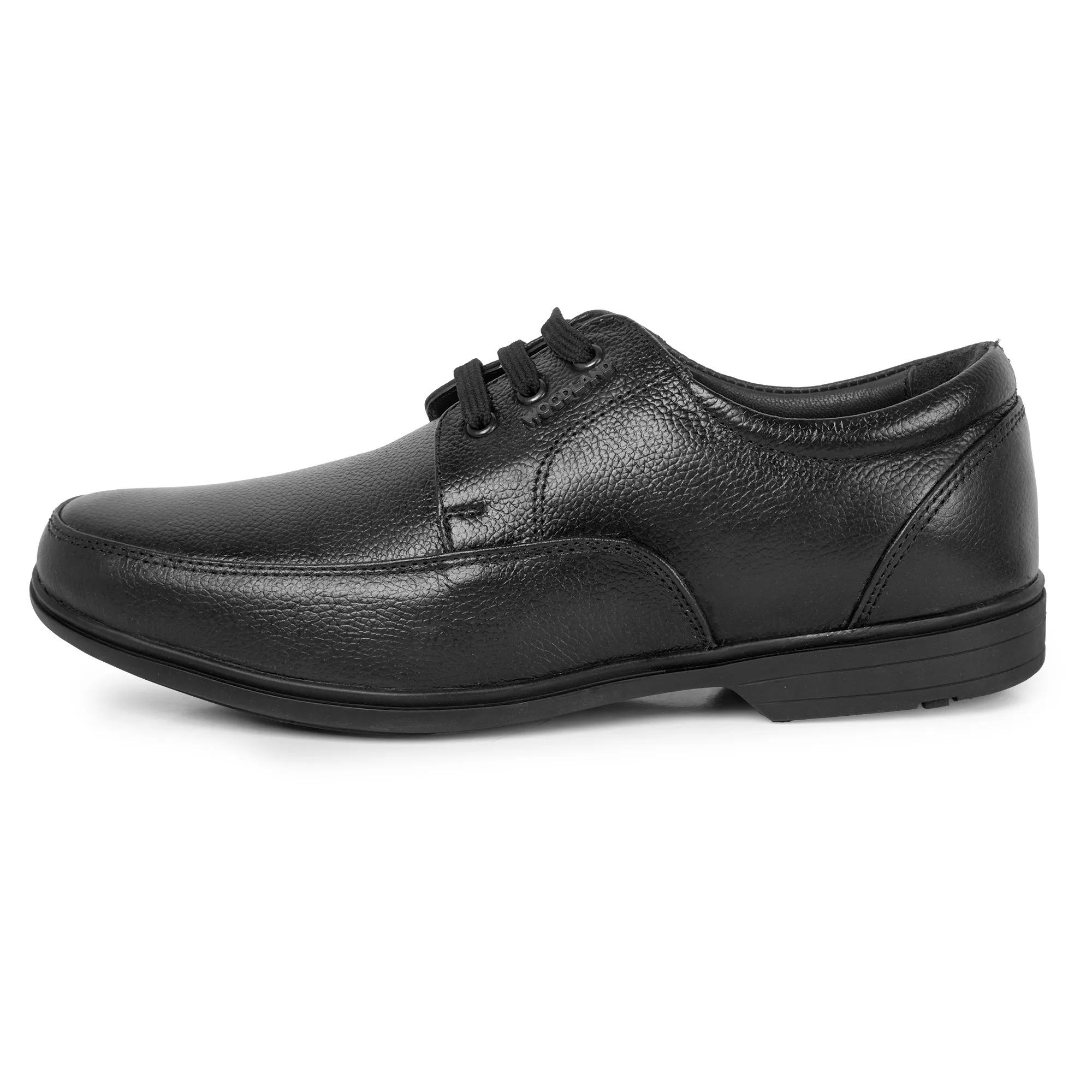 Woodland Men’s Black Core Softy Formal Shoes - Thumbnail 2