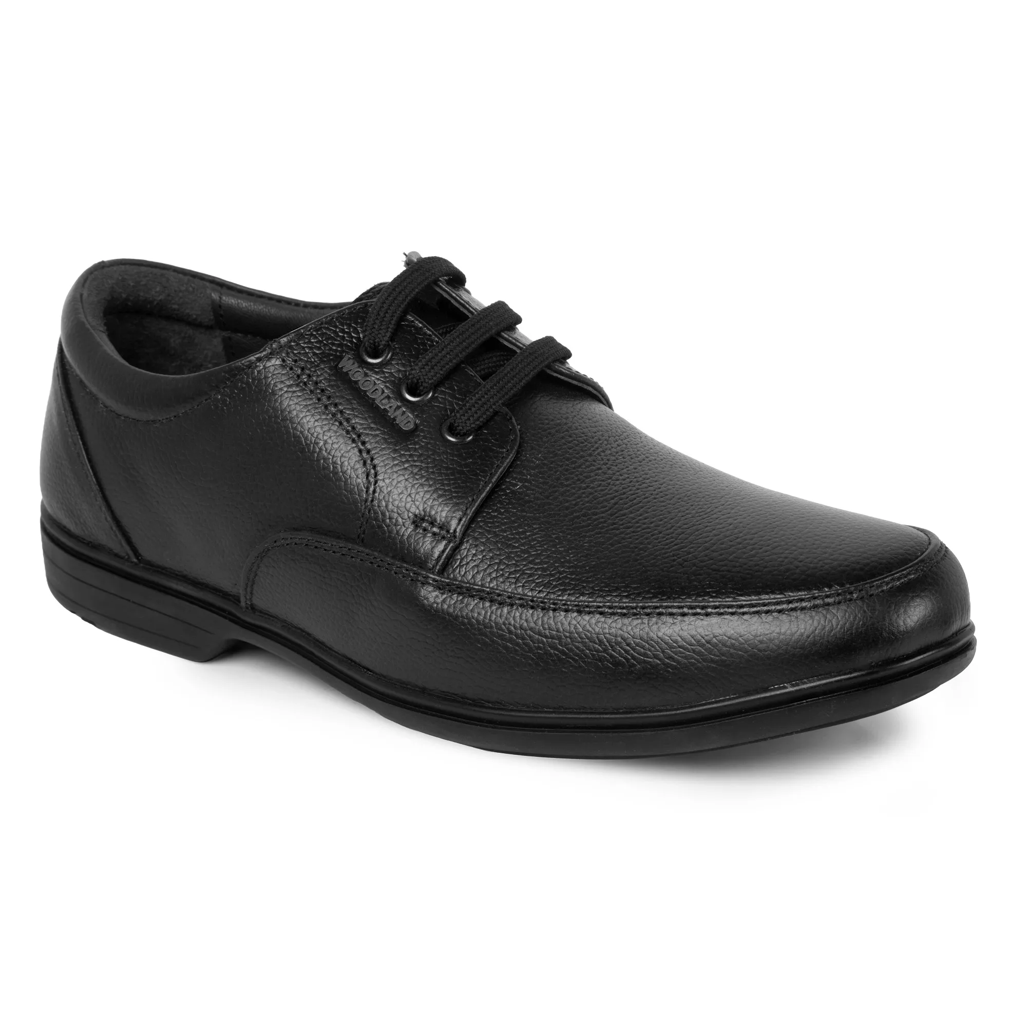 Woodland Men’s Black Core Softy Formal Shoes - Thumbnail 3