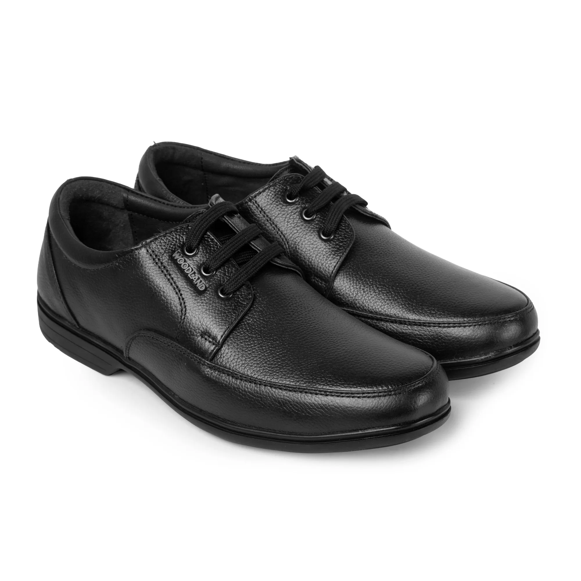 Woodland Men’s Black Core Softy Formal Shoes - Thumbnail 8