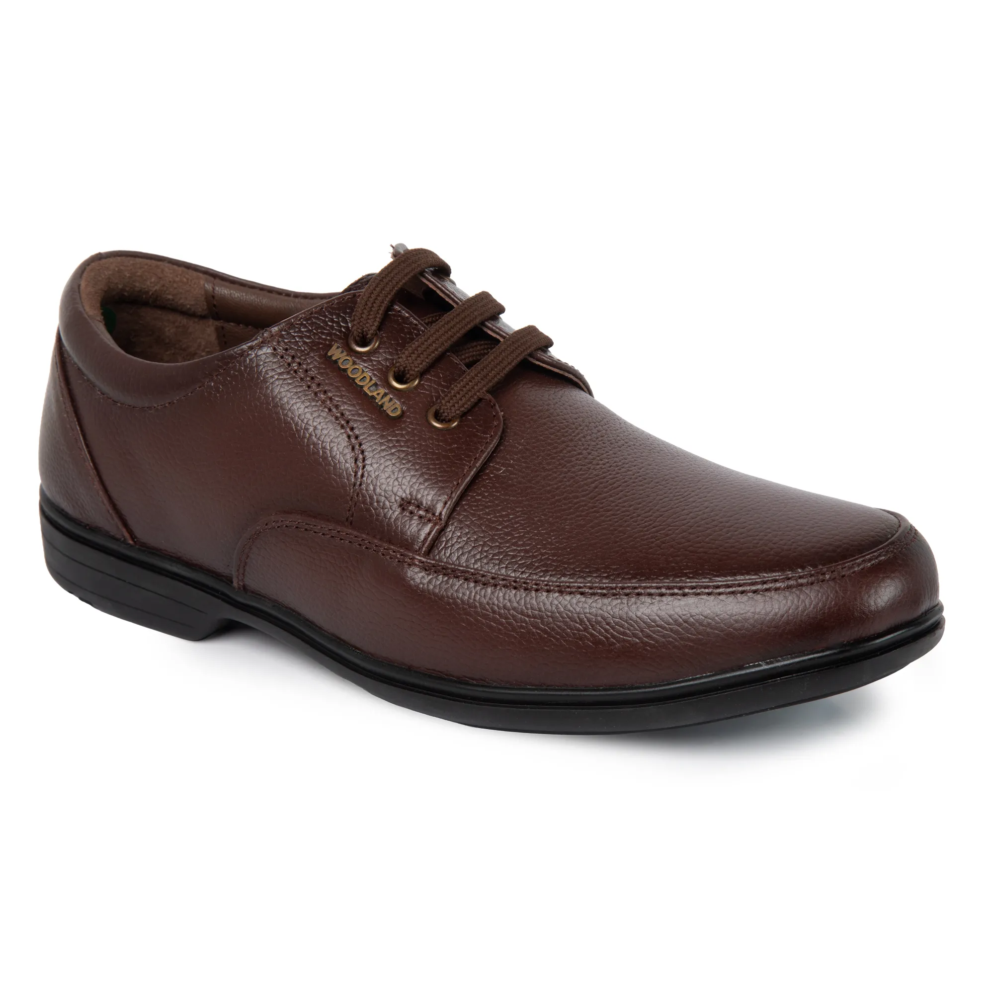 Woodland Men’s Brown Core Softy Formal Shoes - Thumbnail 3
