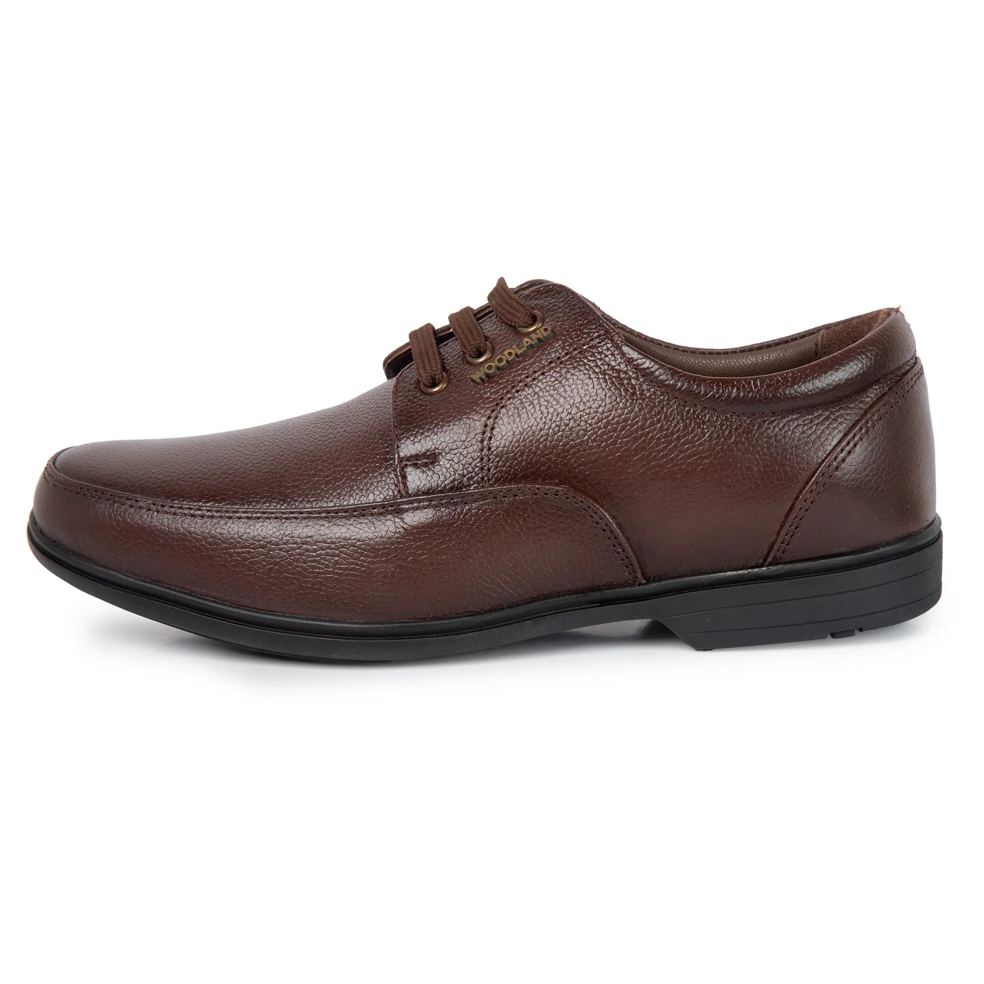 Woodland Men’s Brown Core Softy Formal Shoes - Thumbnail 4