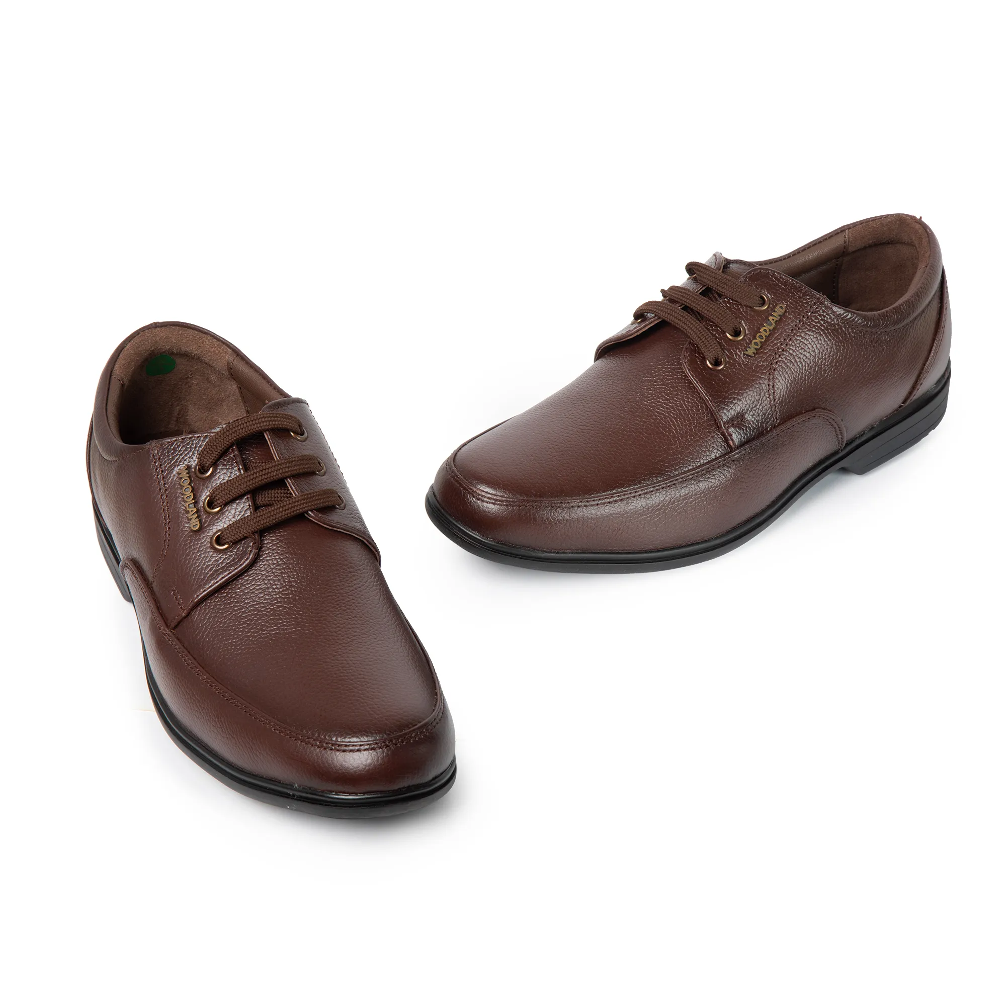 Woodland Men’s Brown Core Softy Formal Shoes - Thumbnail 5