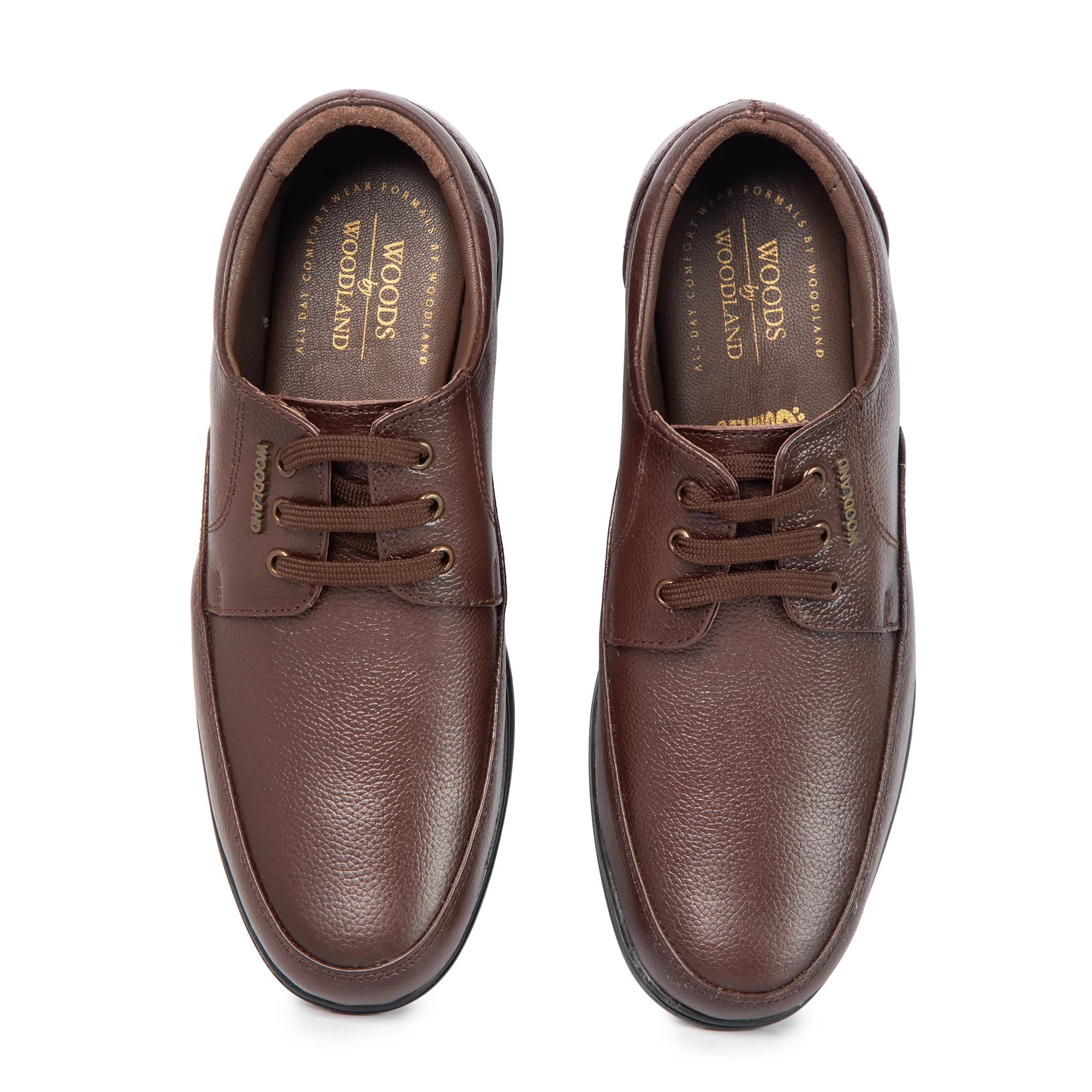 Woodland Men’s Brown Core Softy Formal Shoes - Thumbnail 6