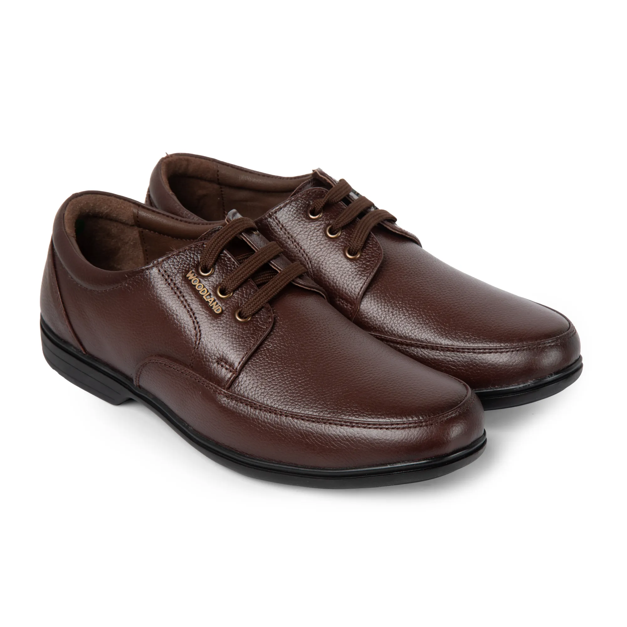 Woodland Men’s Brown Core Softy Formal Shoes - Thumbnail 9